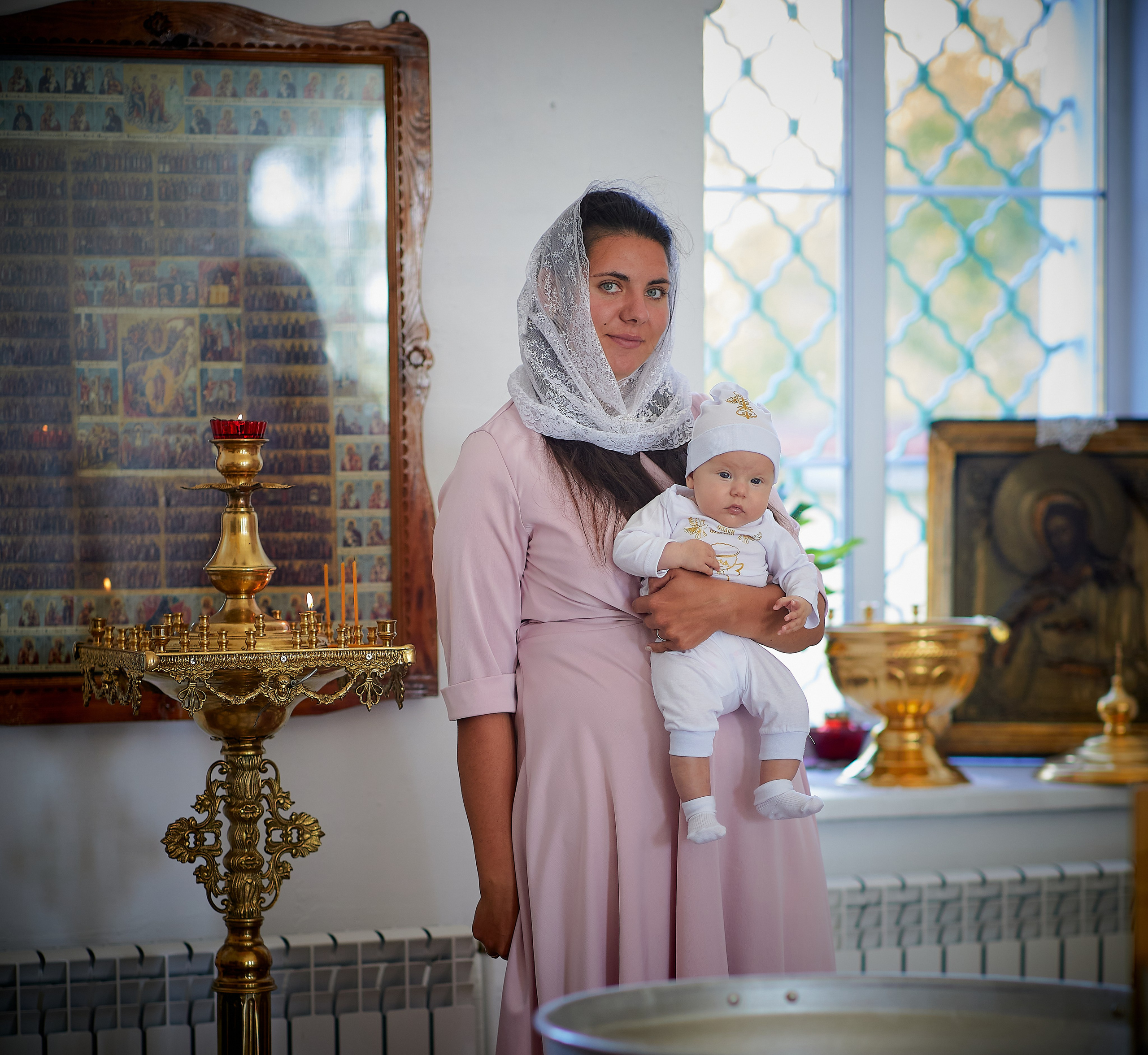 Крещение Сонечки. Семейный и детский фотограф в Ярославле Юлия Галашина