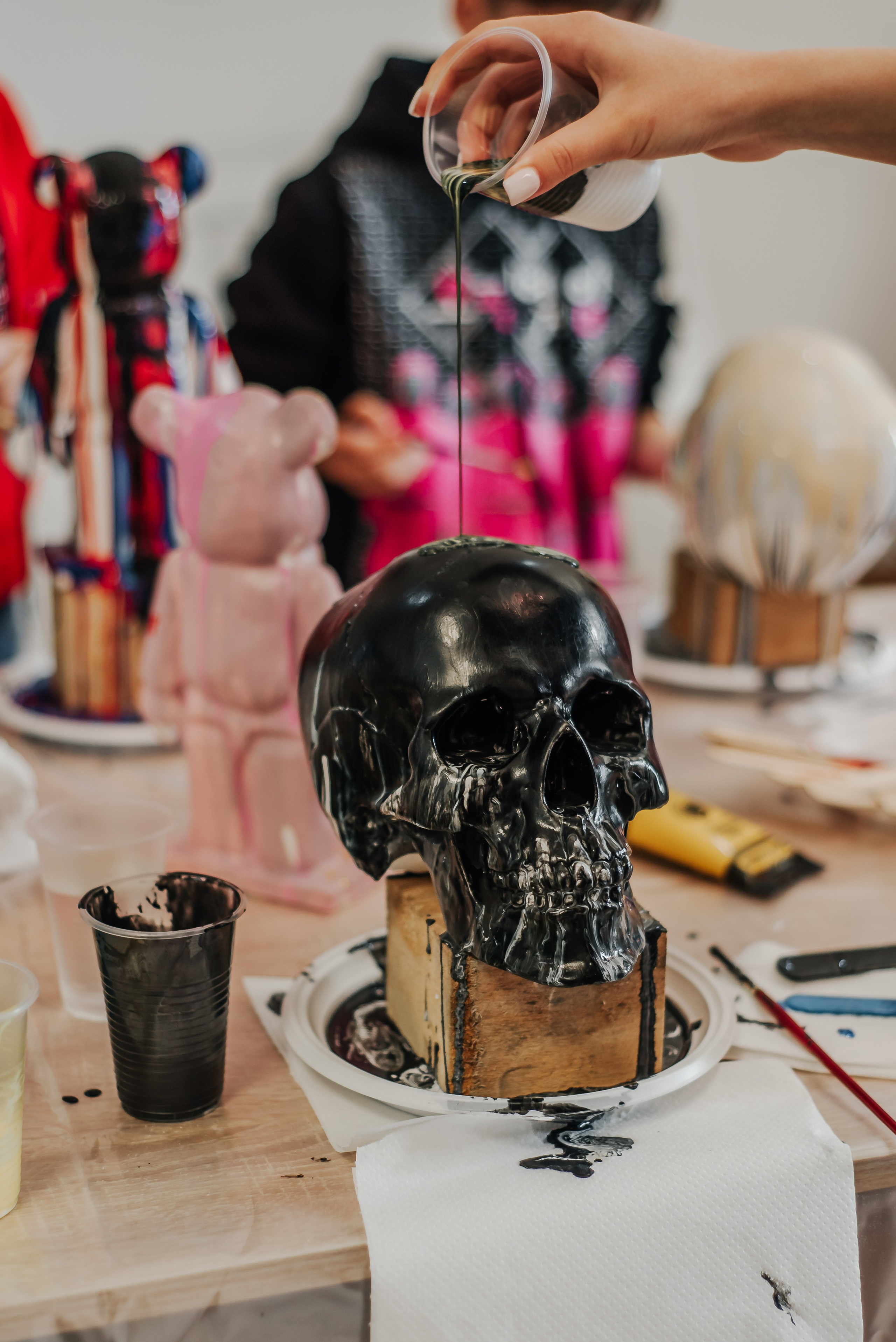 Роспись скульптур. Фотограф в Дзержинске Наташа Баева