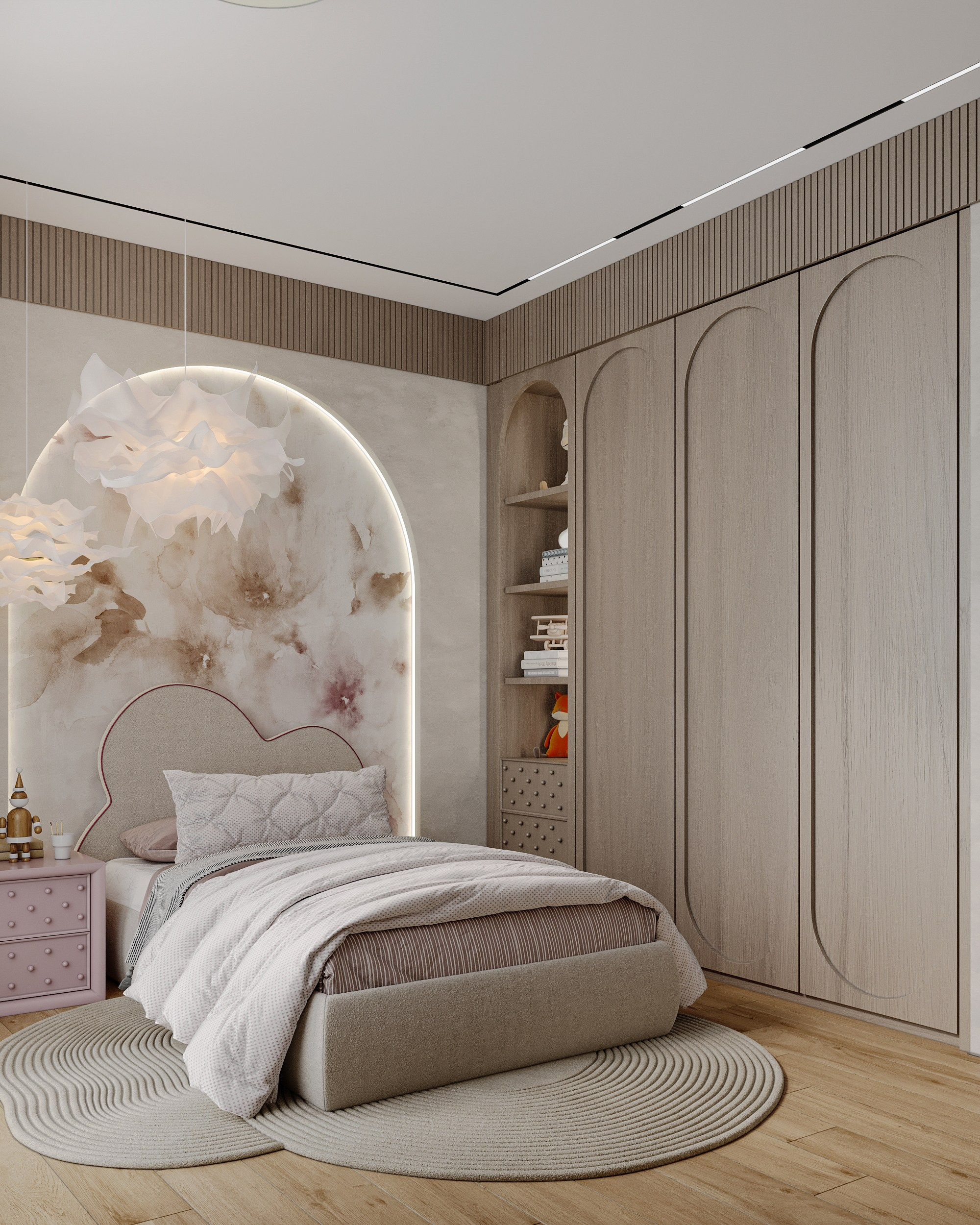 Визуализация загородного дома (интерьерная). Королёва Анастасия | 3D визуализатор