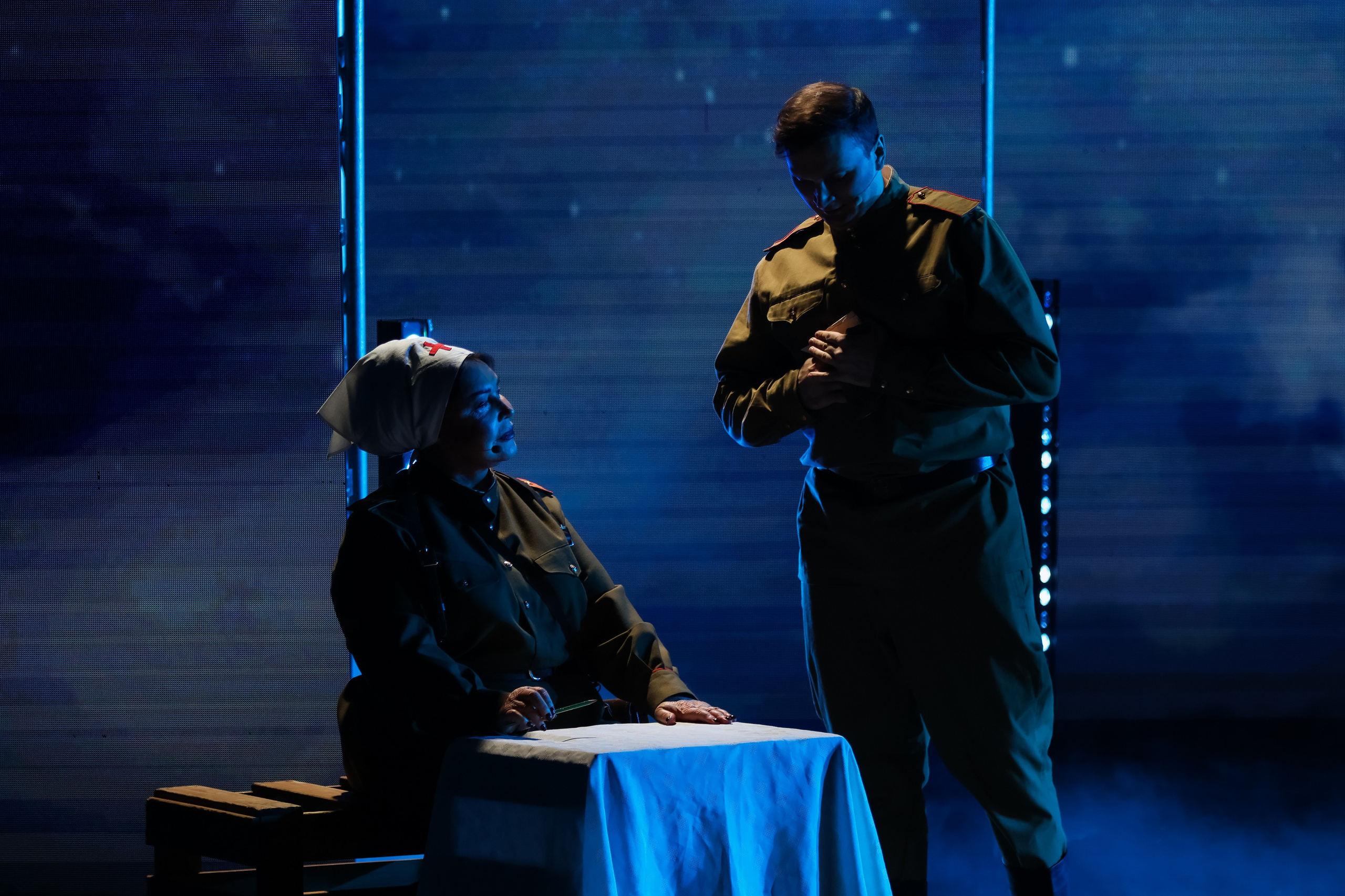 Василий Теркин, театр «Русская песня». Фотограф Ольга Махалова — Санкт-Петербург, Москва, Нижний Новгород