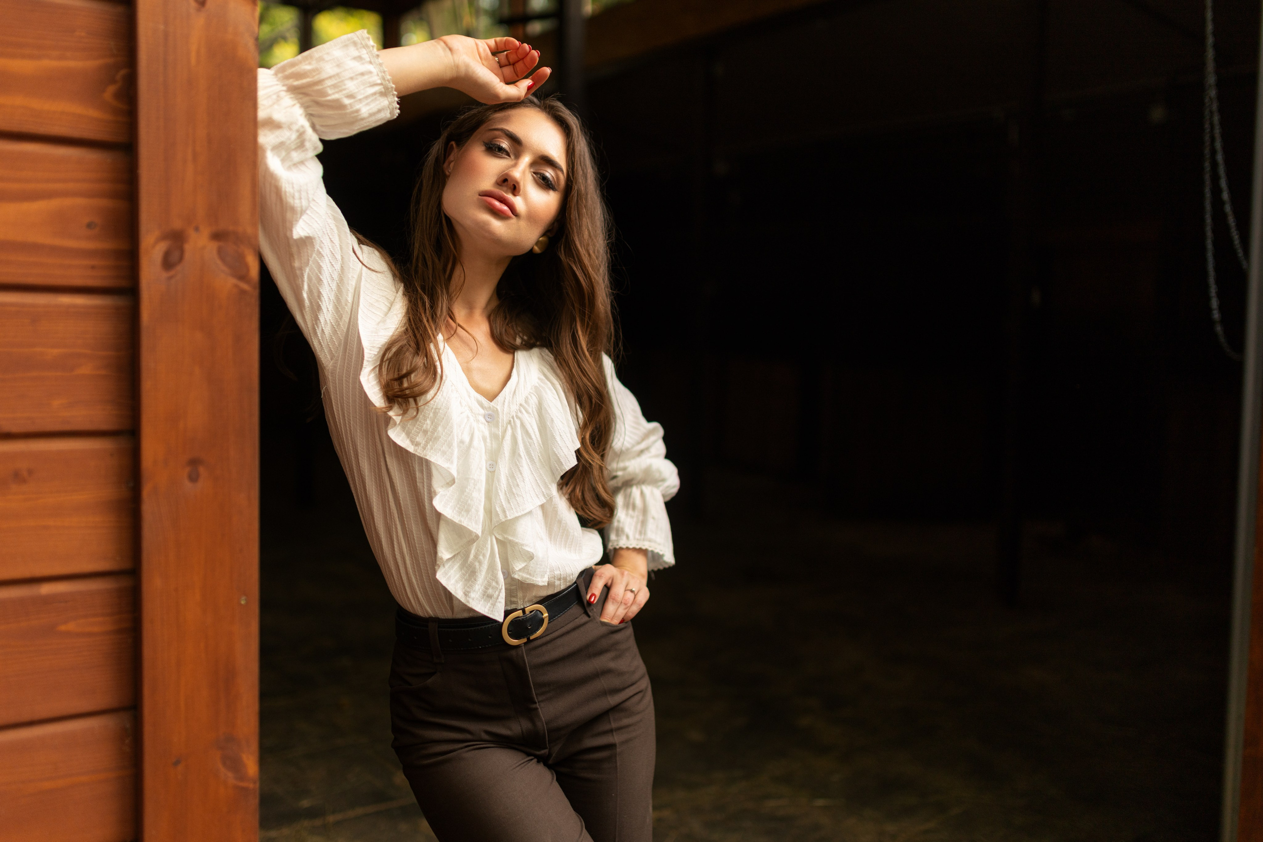 Фотосессия с лошадью для Анастасии в формате для «себя». Дмитрий Шульгин, портретный фотограф в Воронеже