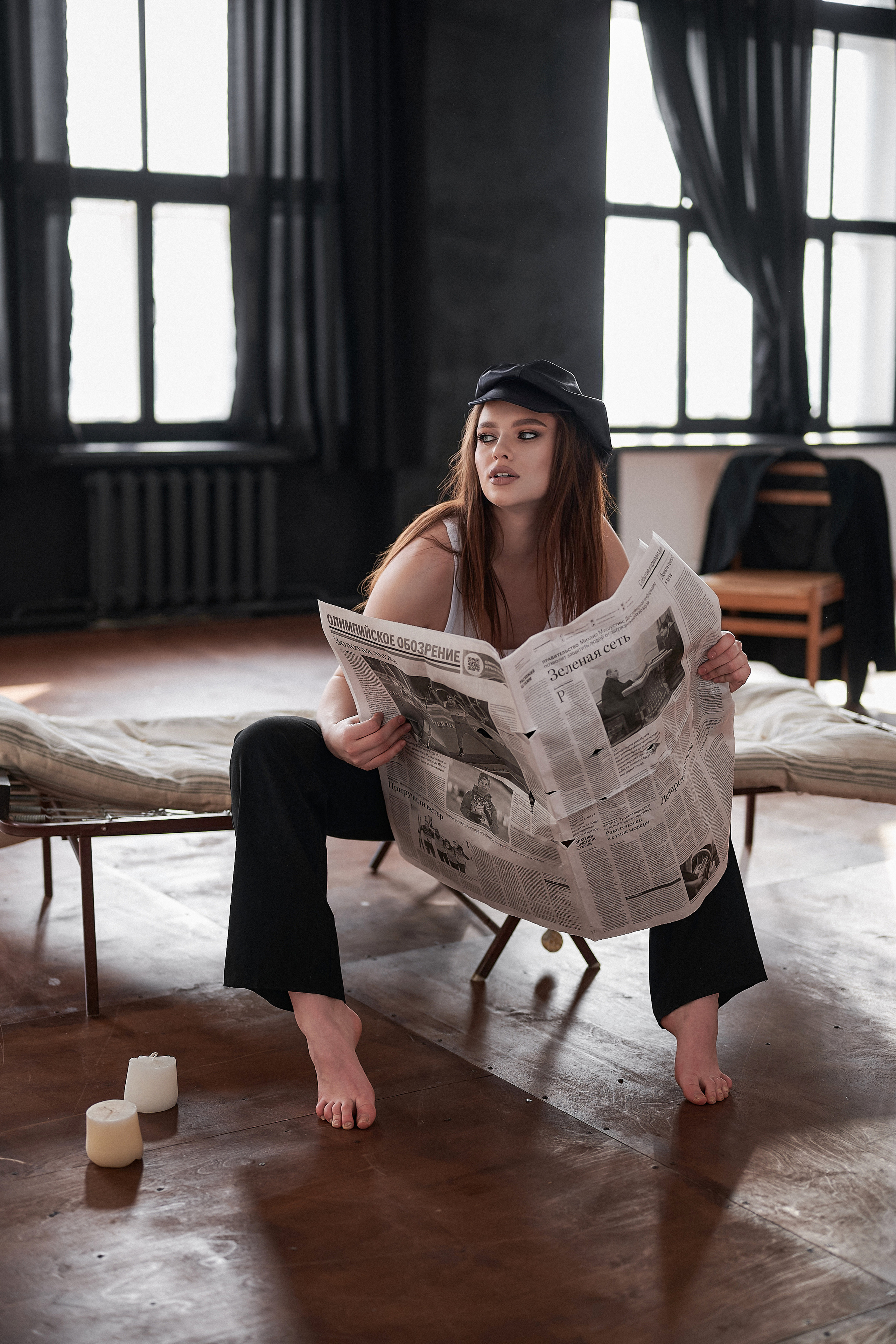 Естественный свет. Фотограф. Хабаровск. Женский портрет