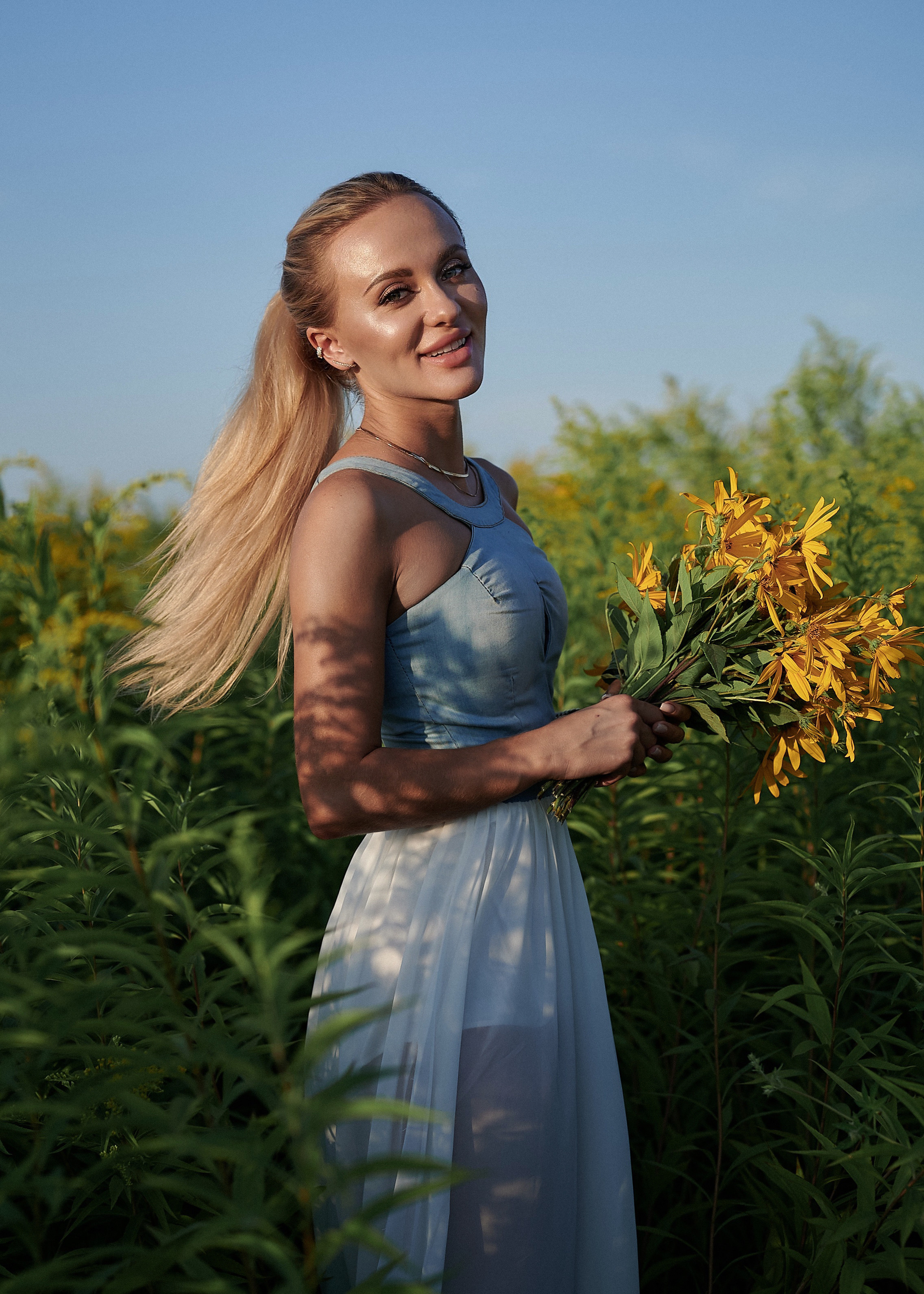 Поля. Фотограф. Хабаровск. Женский портрет