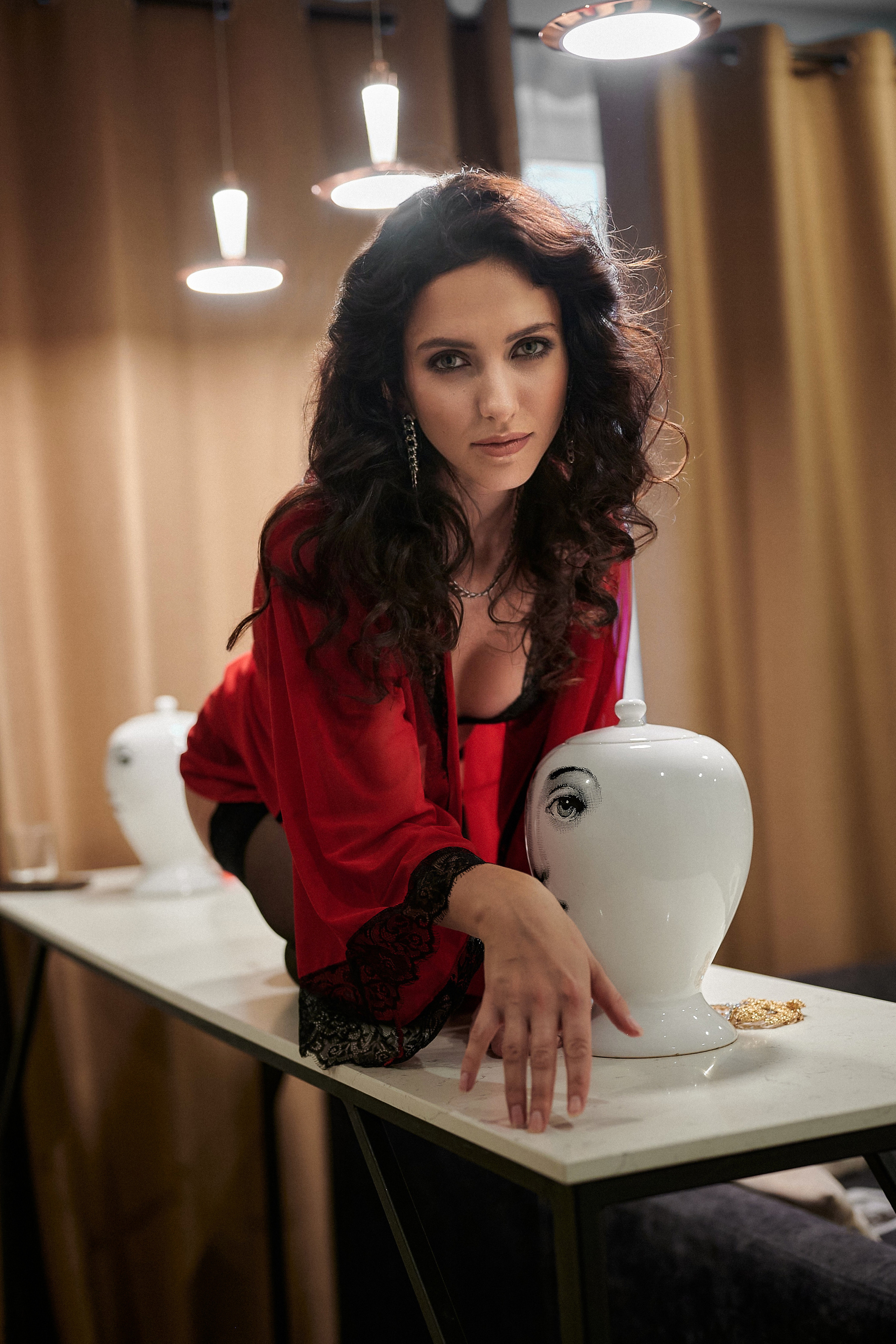 Будуарная. Фотограф. Хабаровск. Женский портрет