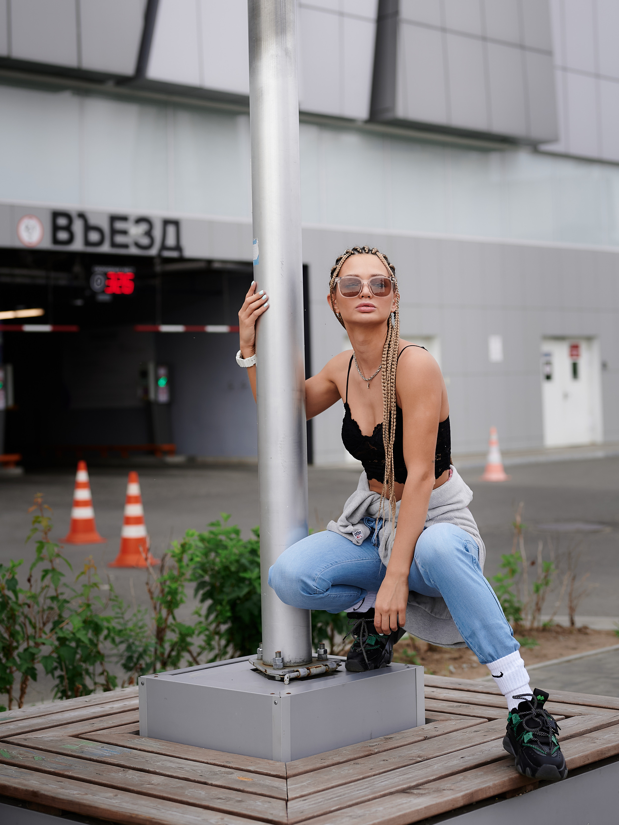 Город. Фотограф. Хабаровск. Женский портрет