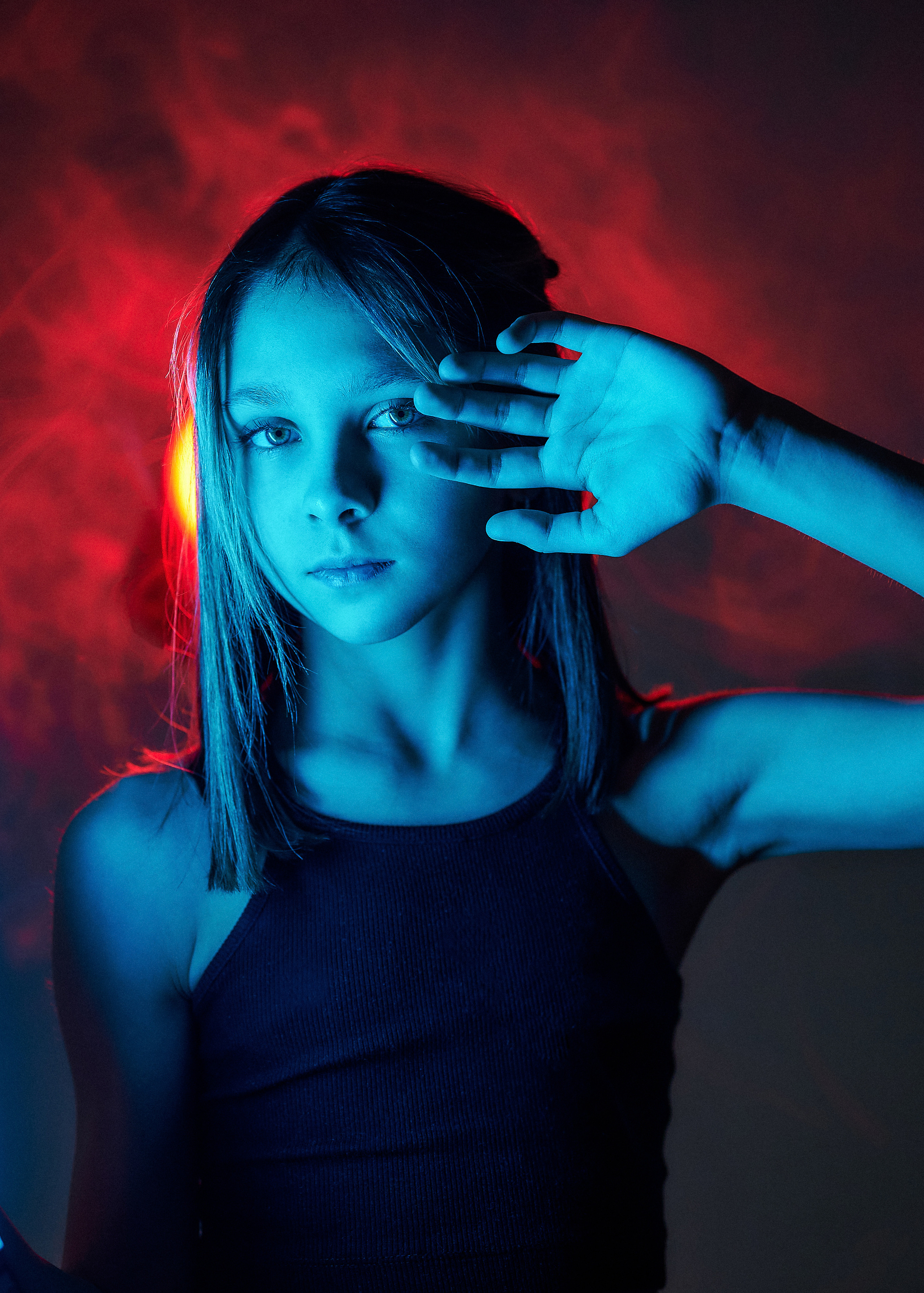 Перфоманс. Фотограф. Хабаровск. Женский портрет