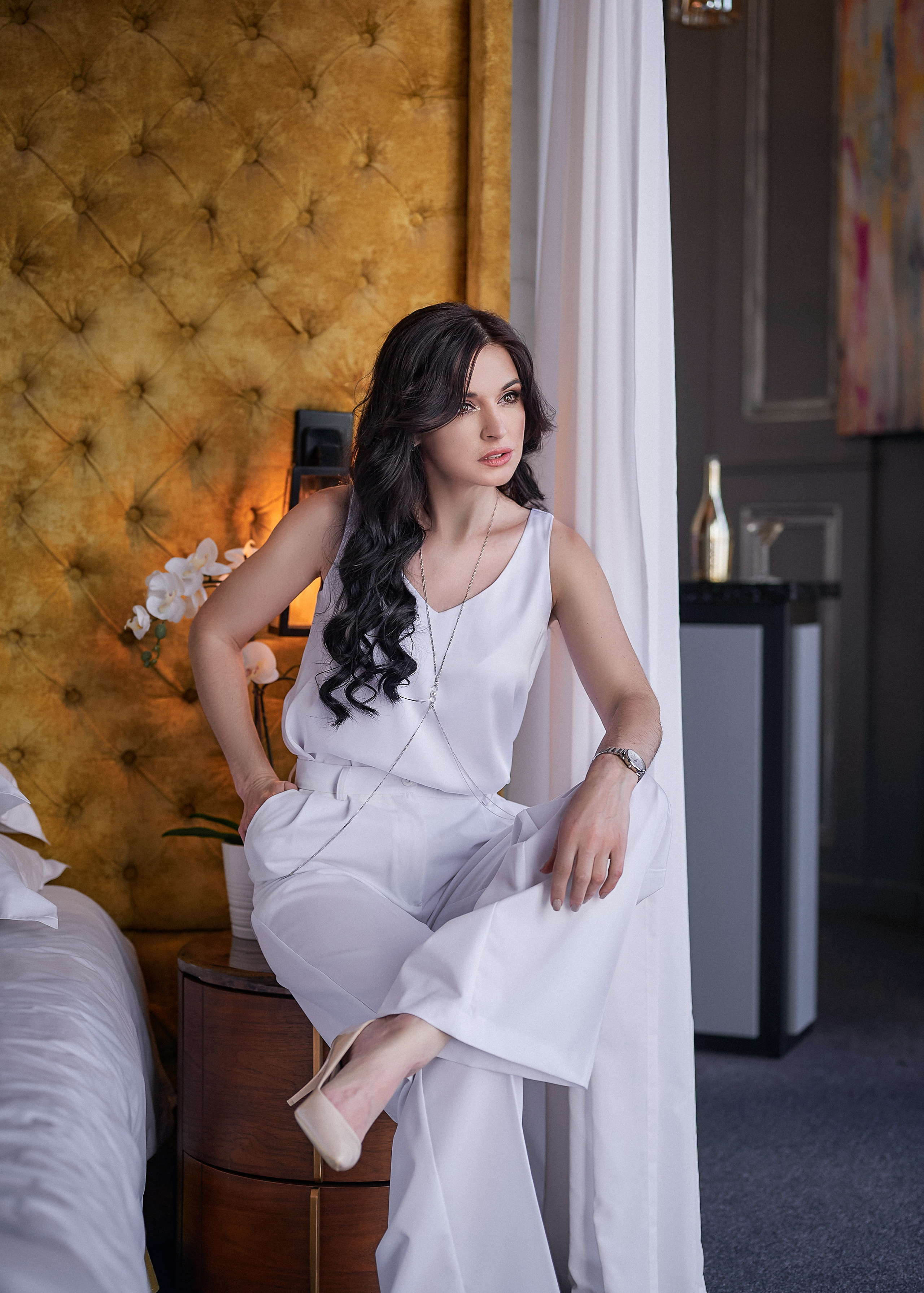 Будуарная. Фотограф. Хабаровск. Женский портрет