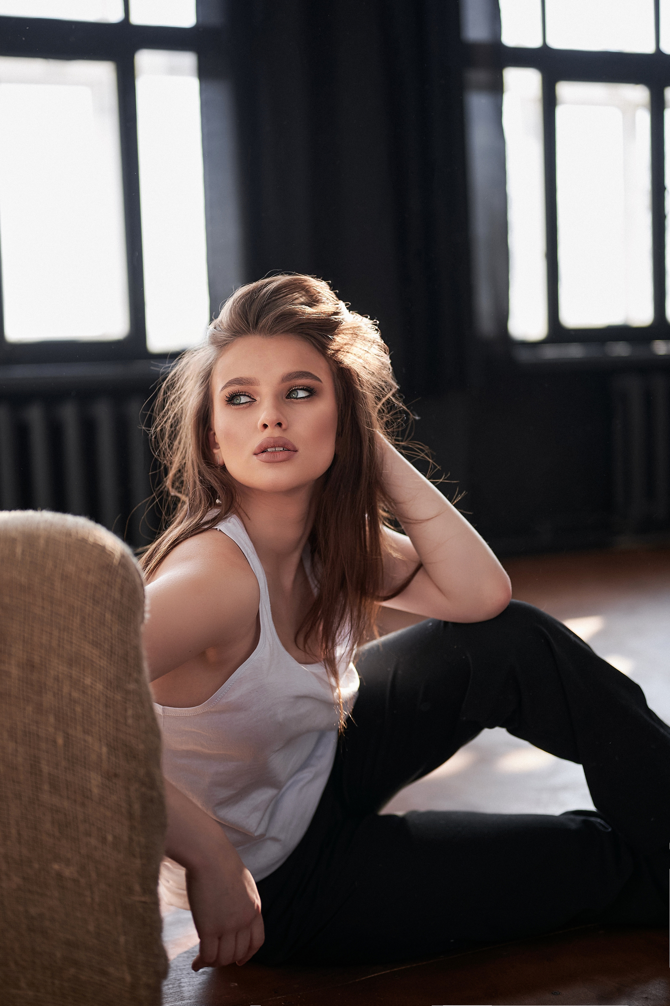 Естественный свет. Фотограф. Хабаровск. Женский портрет