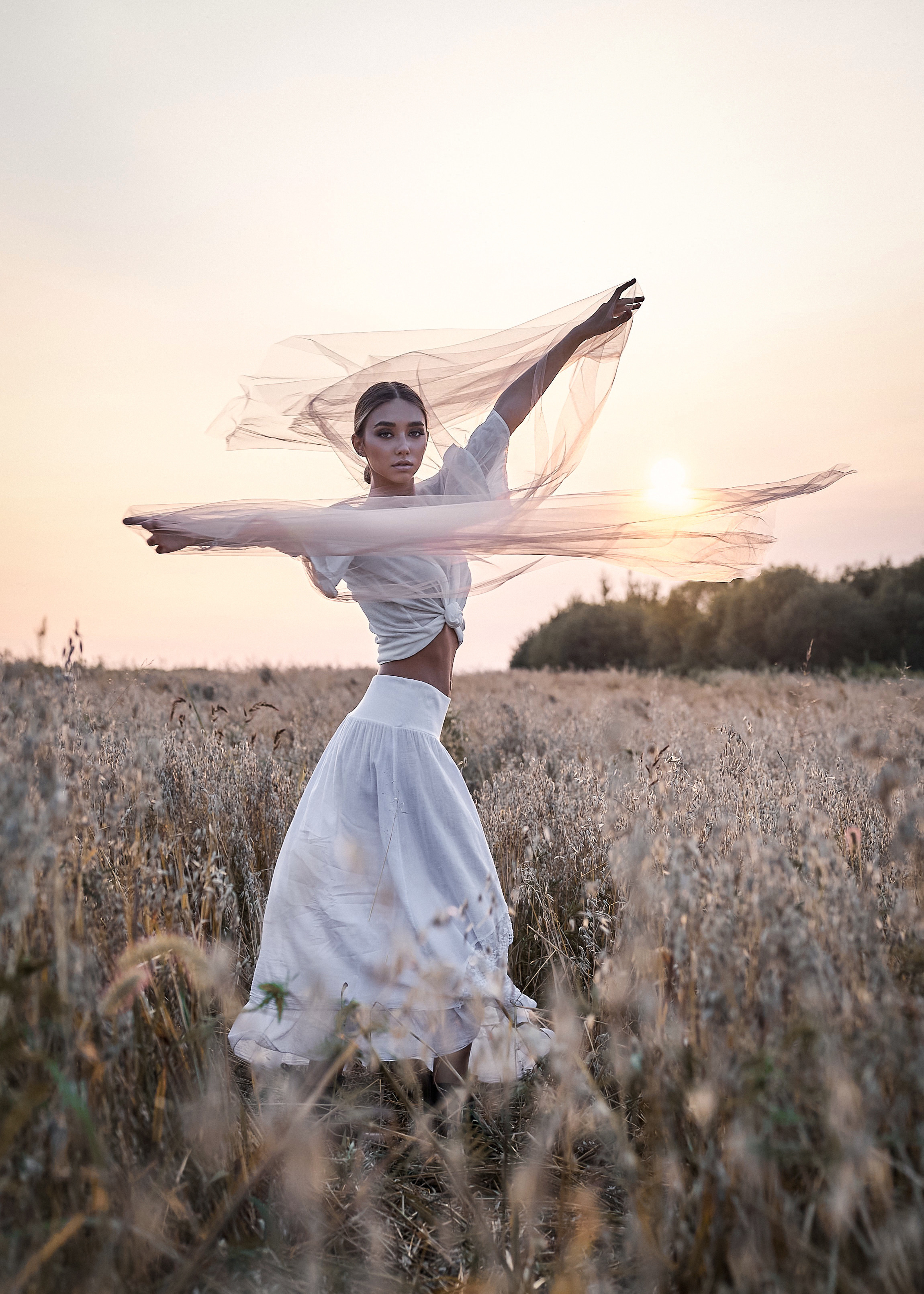 Поля. Фотограф. Хабаровск. Женский портрет