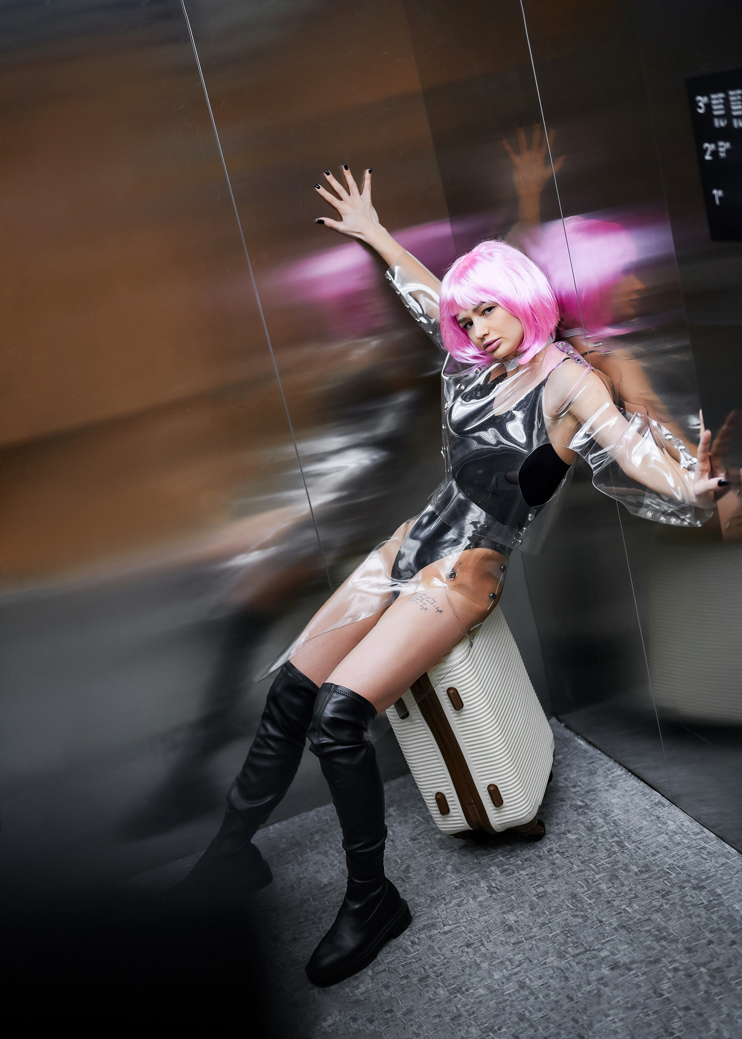 Перфоманс. Фотограф. Хабаровск. Женский портрет