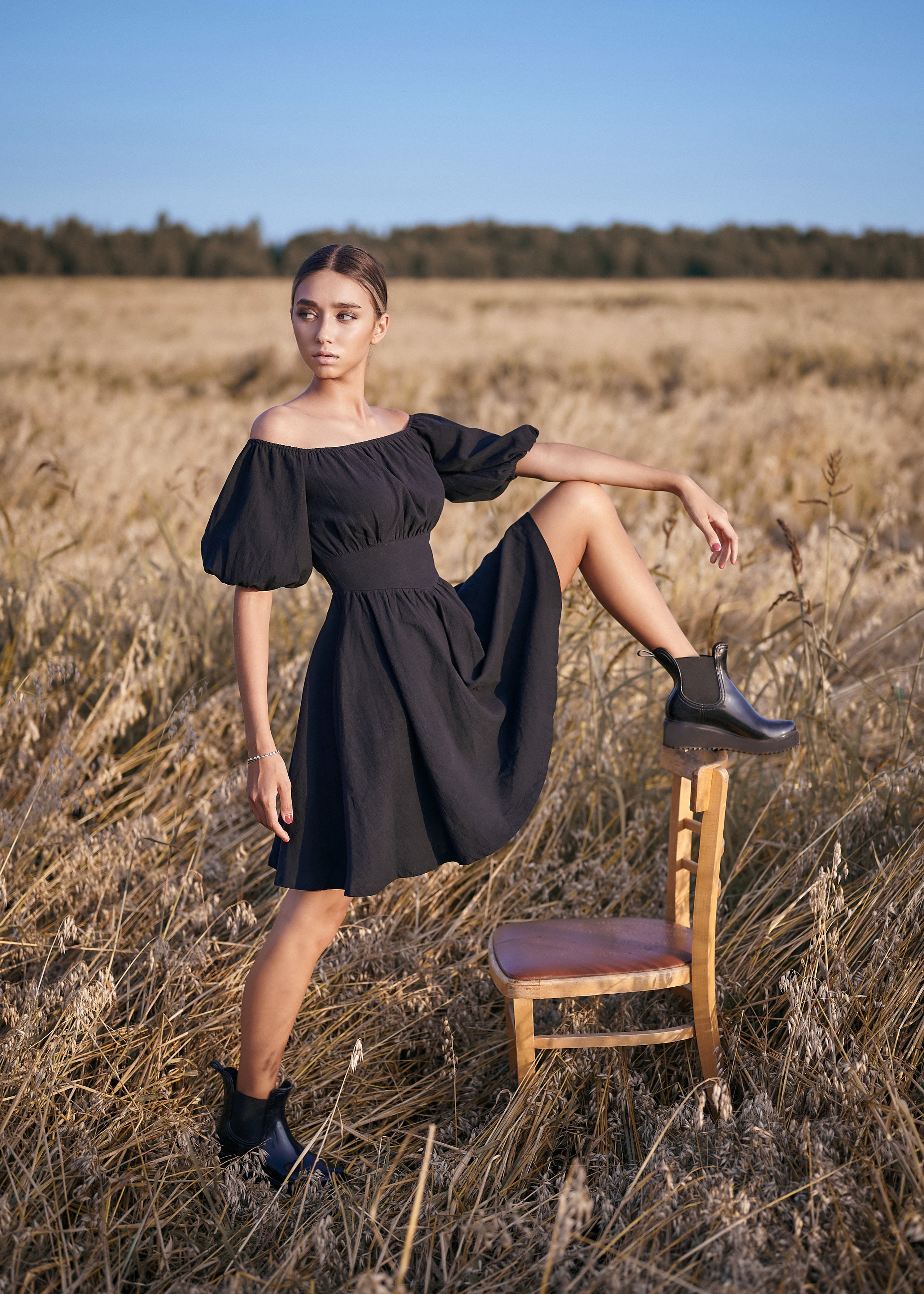 Поля. Фотограф. Хабаровск. Женский портрет