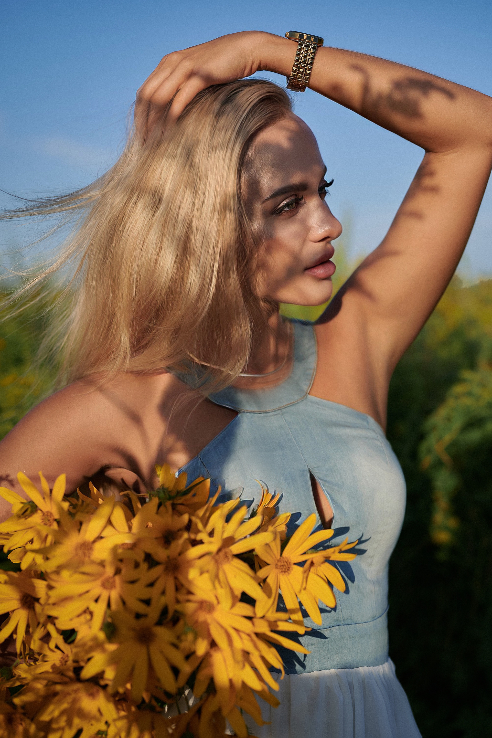 Поля. Фотограф. Хабаровск. Женский портрет