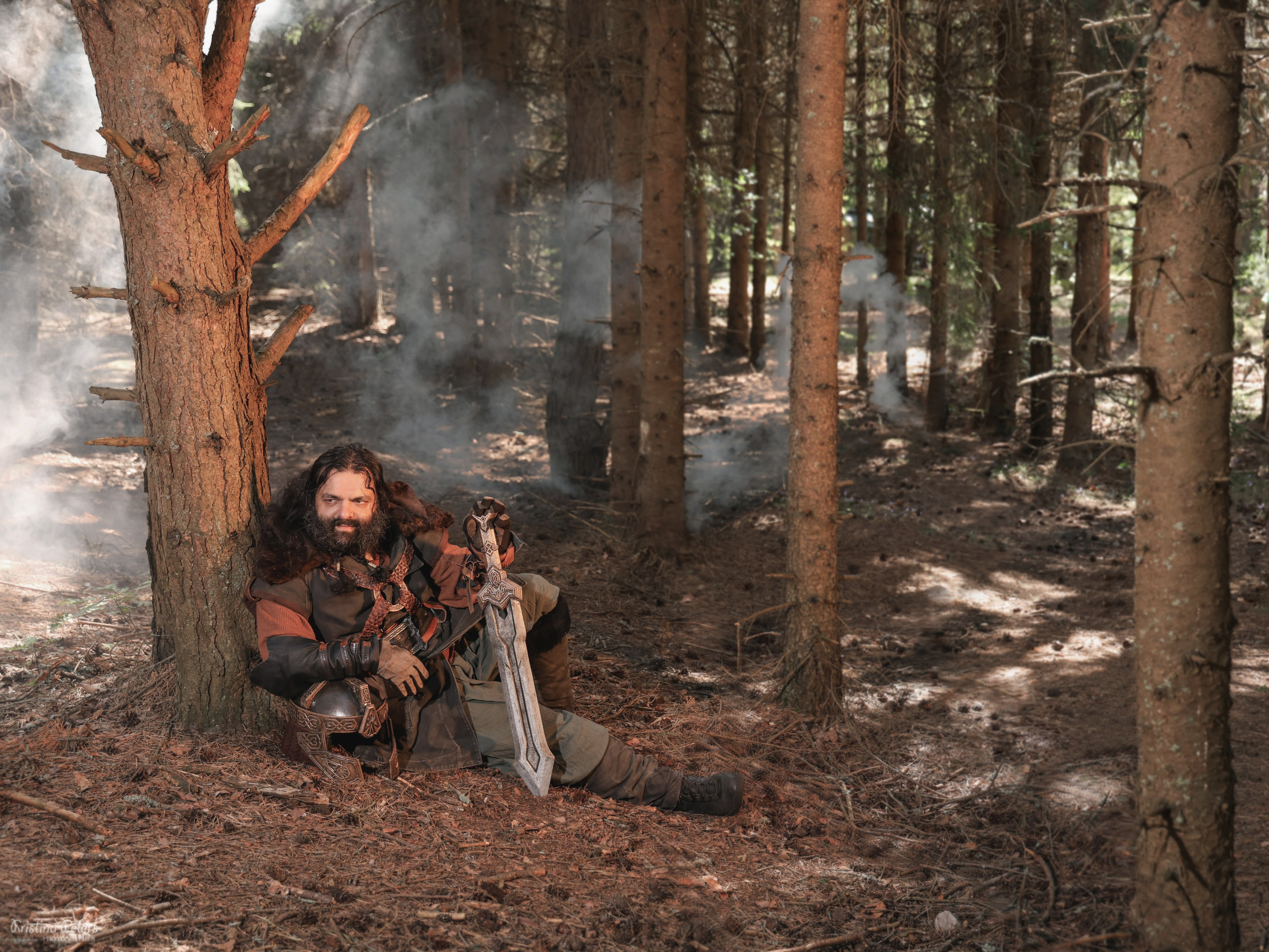 Гном в лесу