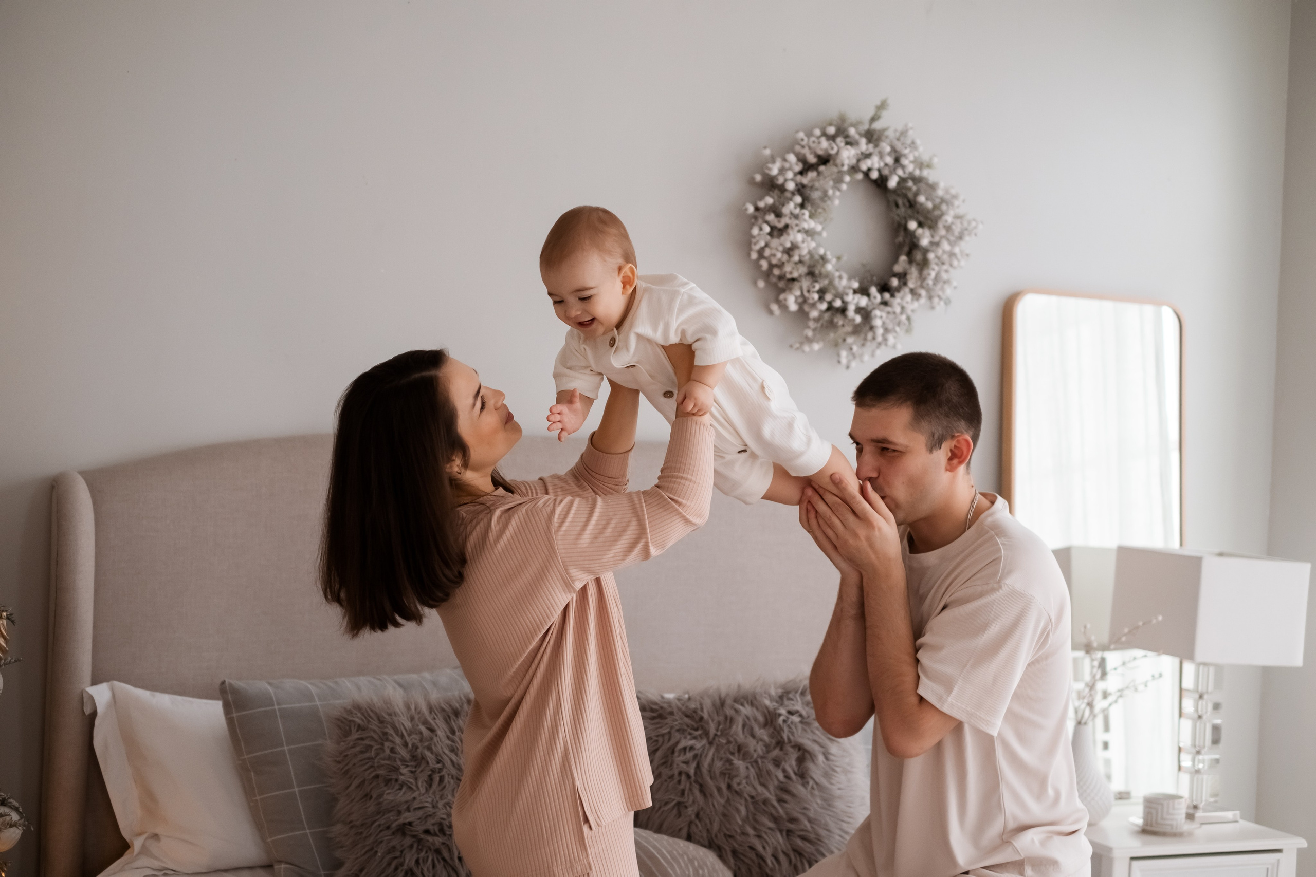 Семейная новогодняя фотосессия. Семейный и детский фотограф в Мелитополе /Наталья Зацеркляная