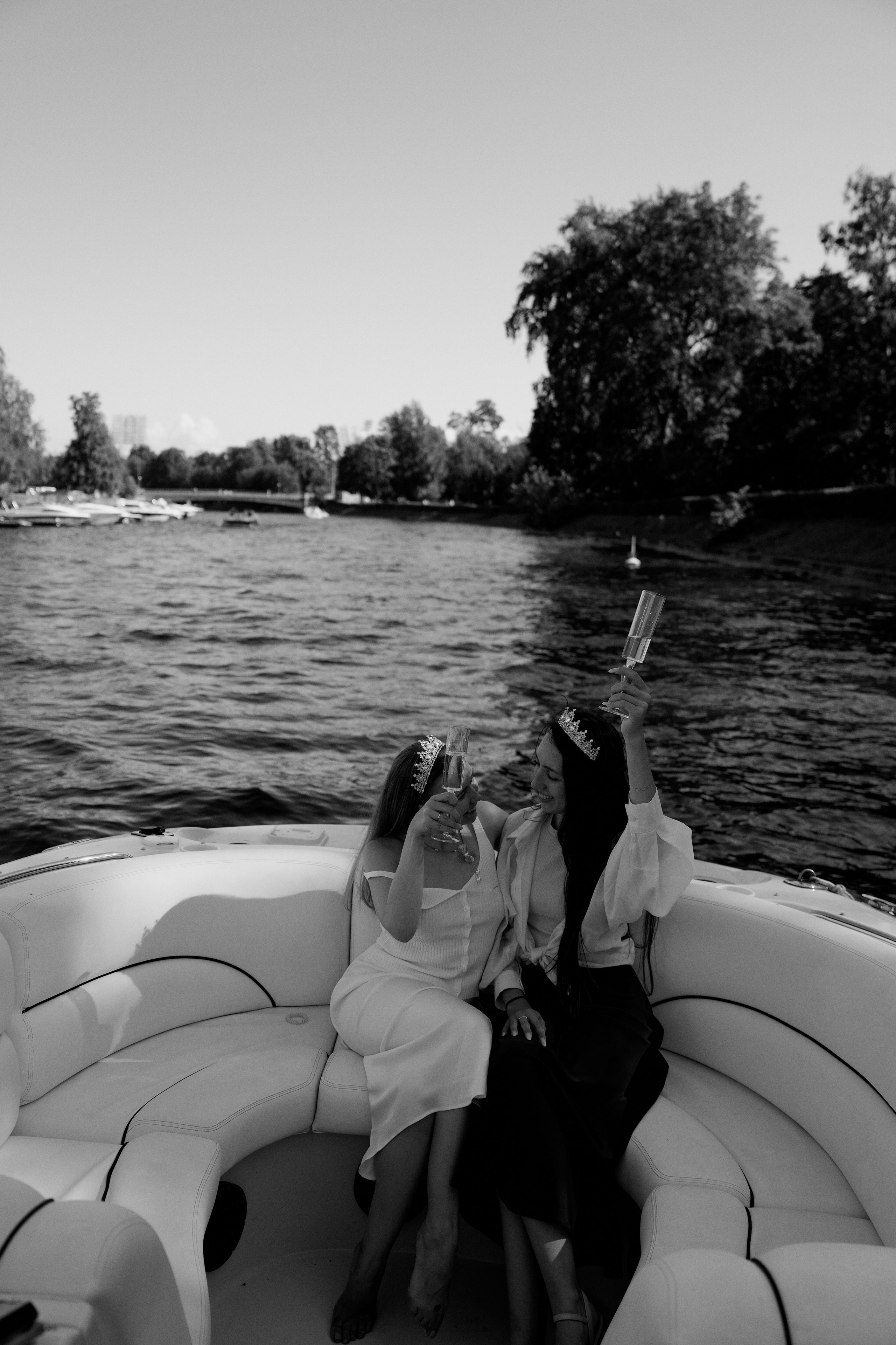 Девичник на катере. Фотограф / Санкт-Петербург / Галина Никонова