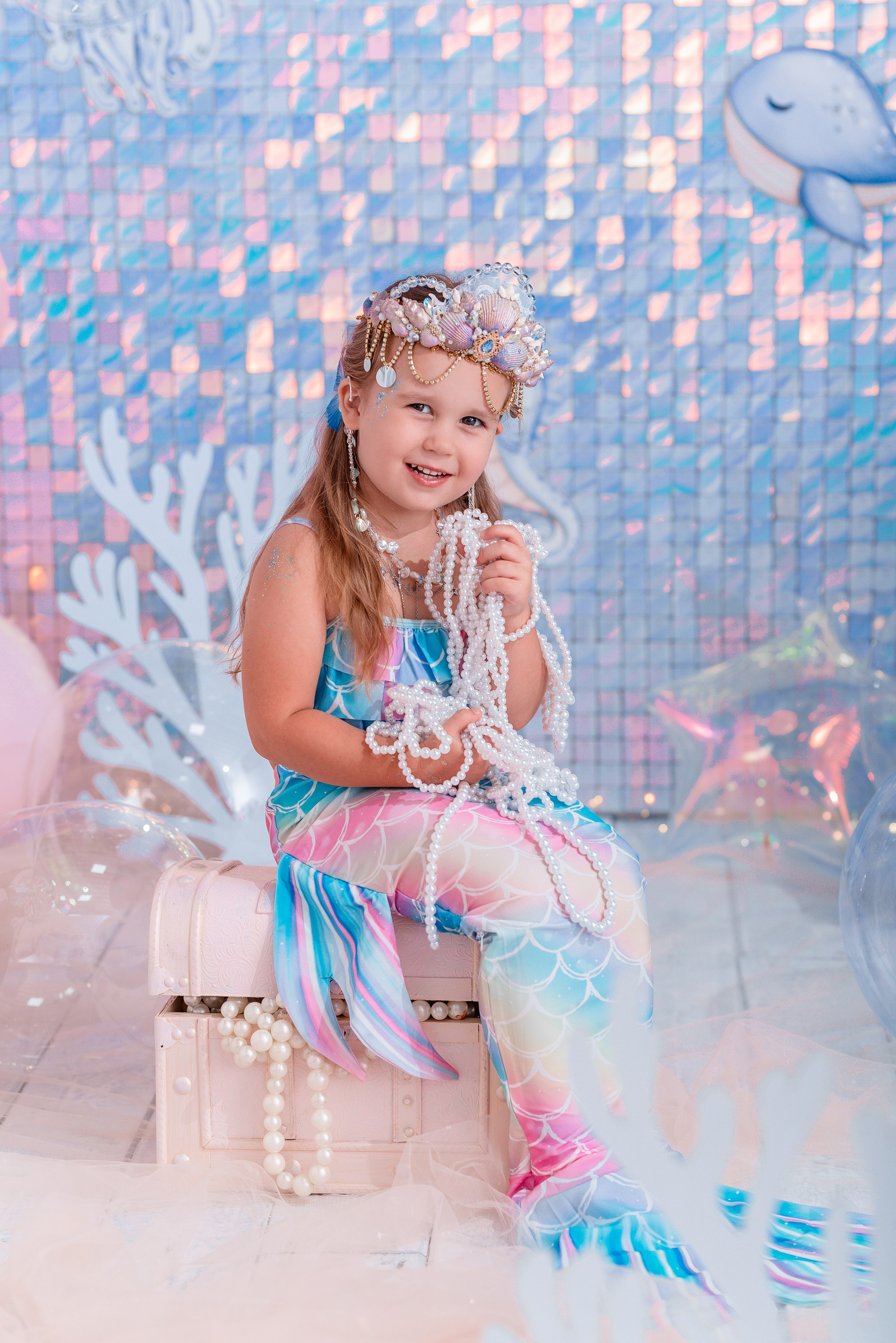 Детский фотопроект «Русалочка» в Сочи. Детский студийный фотограф Сочи