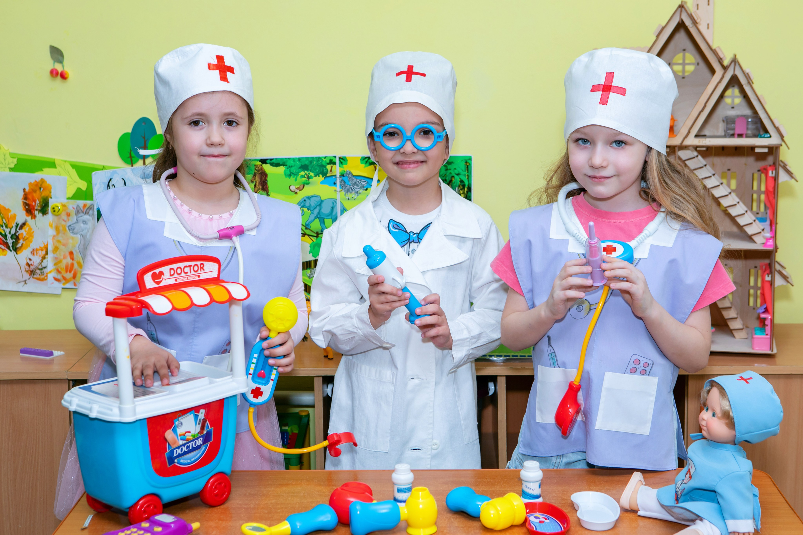 Съемка в детском саду. Выпускные фотокниги