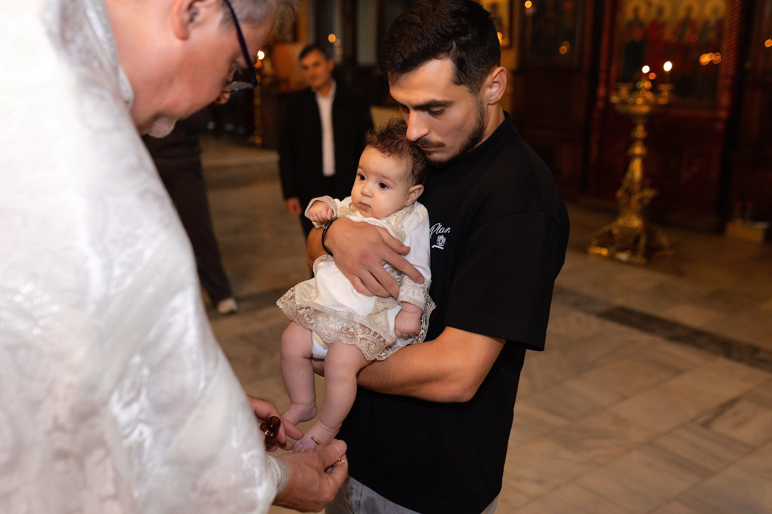 Таинство крещения Лилии. Фотограф в Железнодорожном и Балашихе