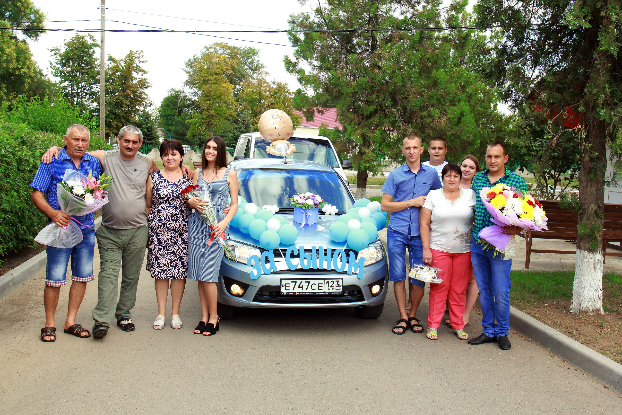 Выписка из роддома. Игорь Варава свадебный фотограф видеограф Белая Глина Краснодар