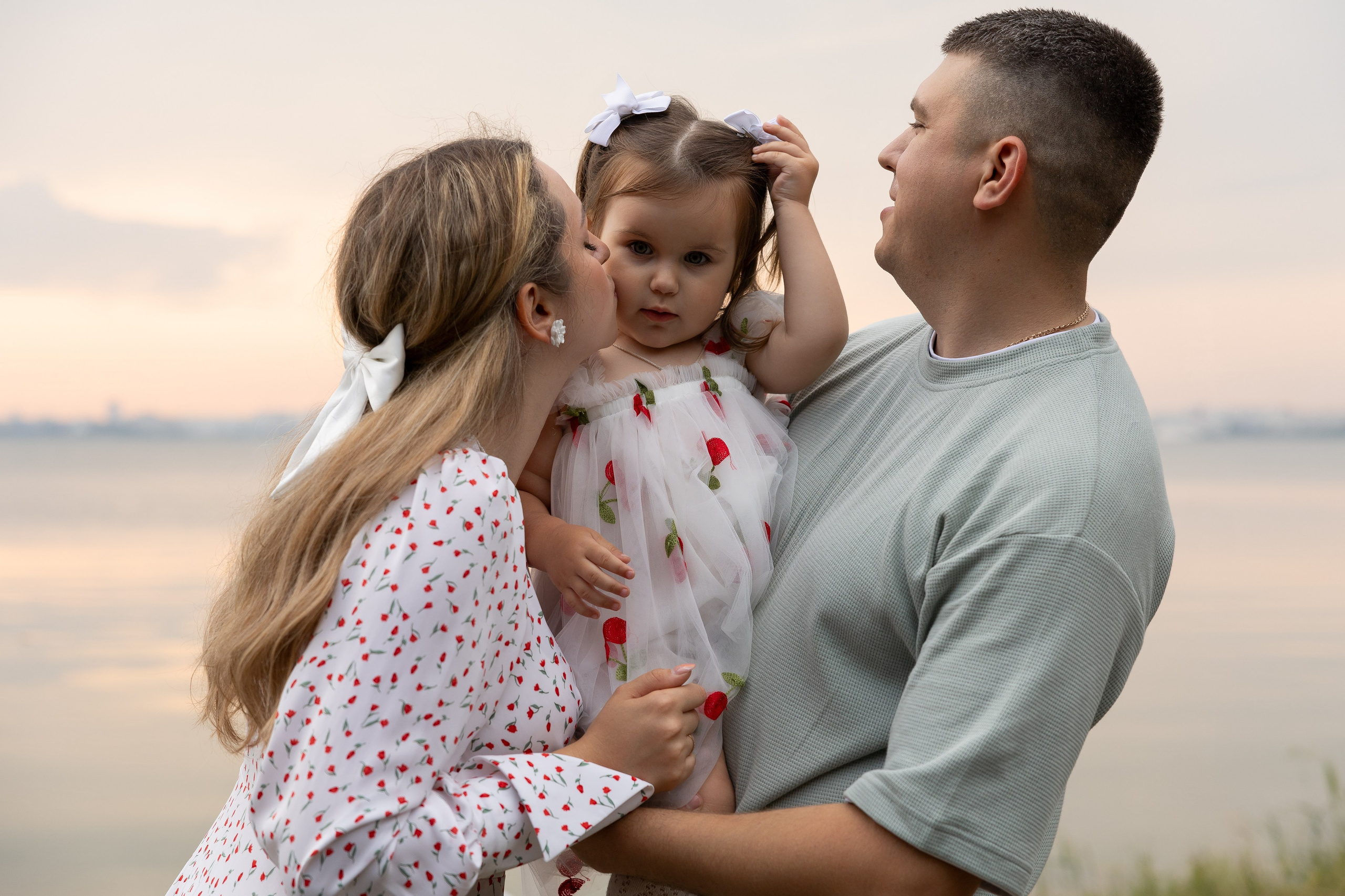 Денис, Наталья и София. Семейный и свадебный фотограф в Челябинске Мария Леонтьева