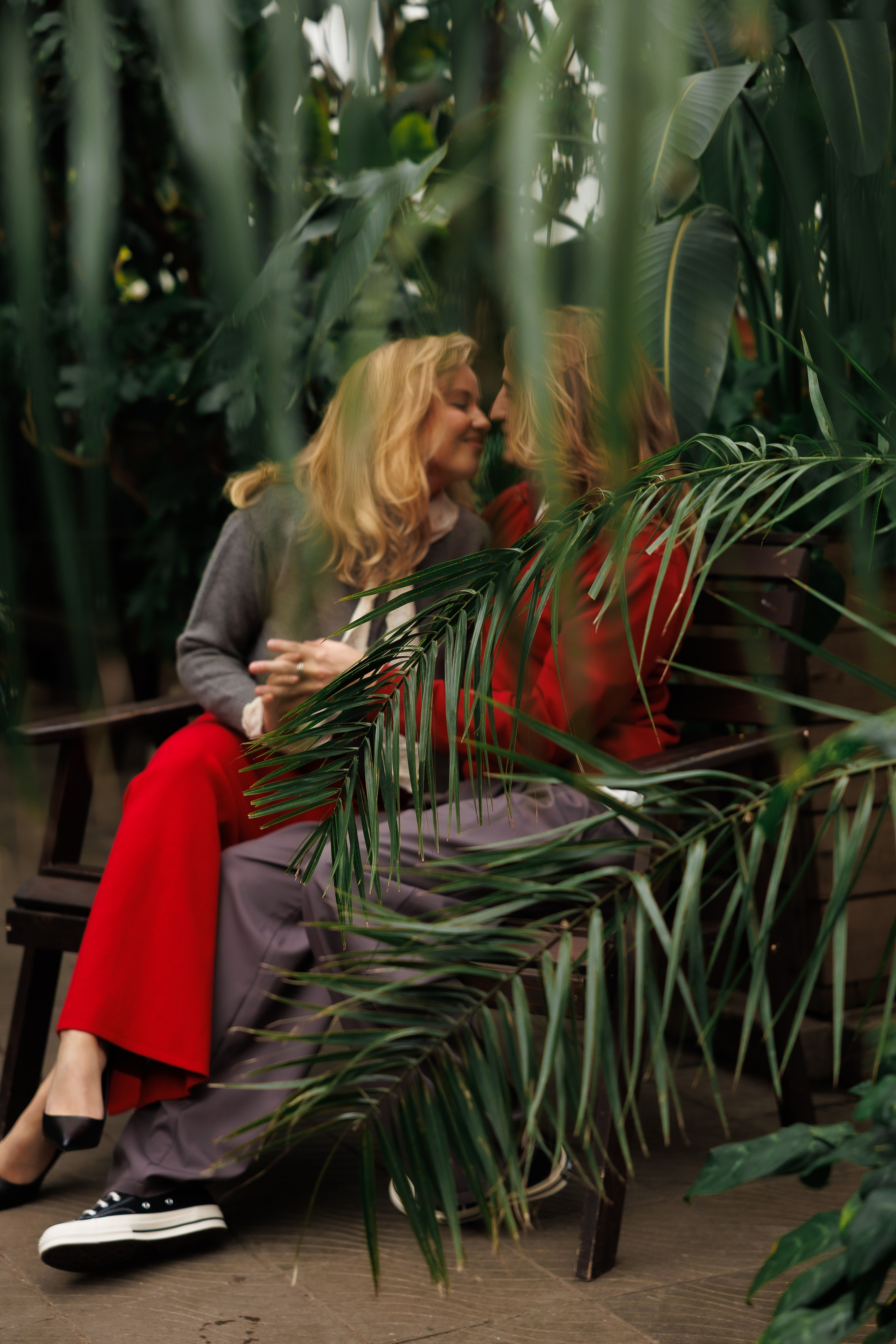 Предложение в оранжерее. Свадебный и семейный фотограф в Москве Красинская Мария