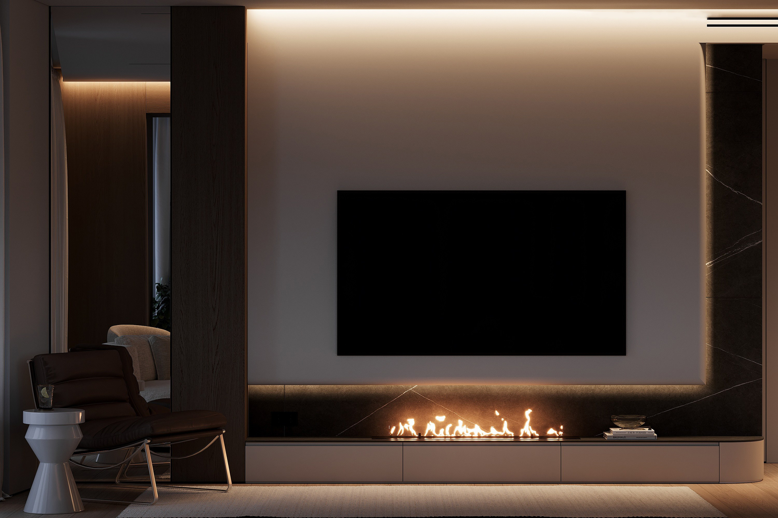 ЖК Sky House. Студия дизайна интерьера mono moon в Москве