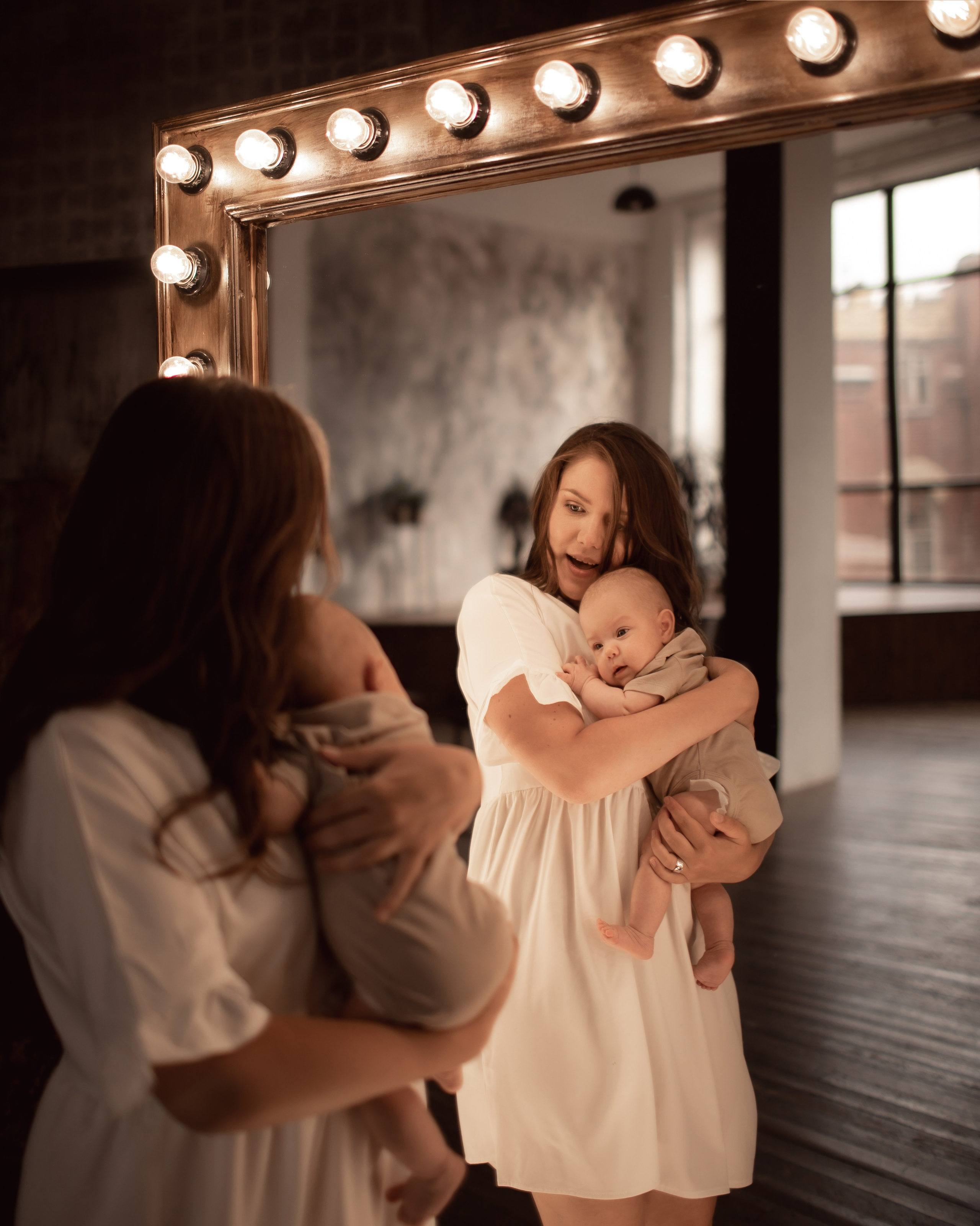 Валерия и Геннадий с крошкой. Семейный фотограф в Москве