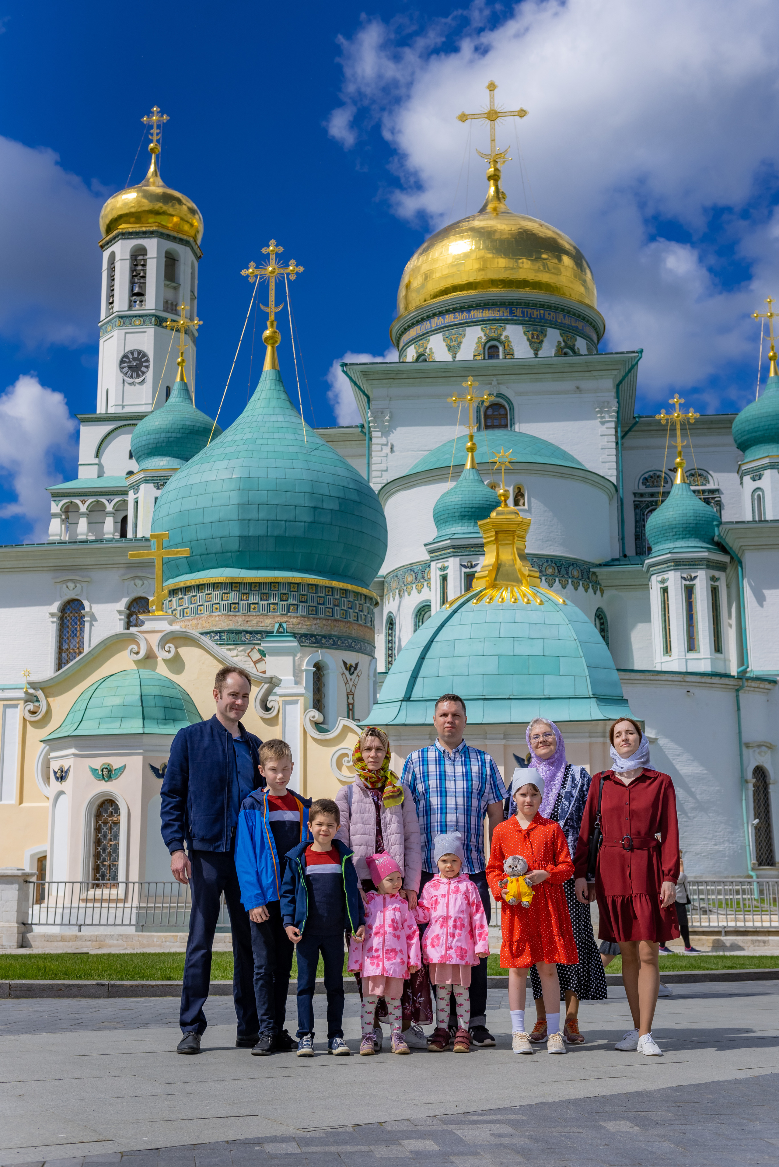 Крещение в храме Новый Иерусалим. Станислав Тюрин Фотограф Москва. Индивидуальные и семейные фотосессии;