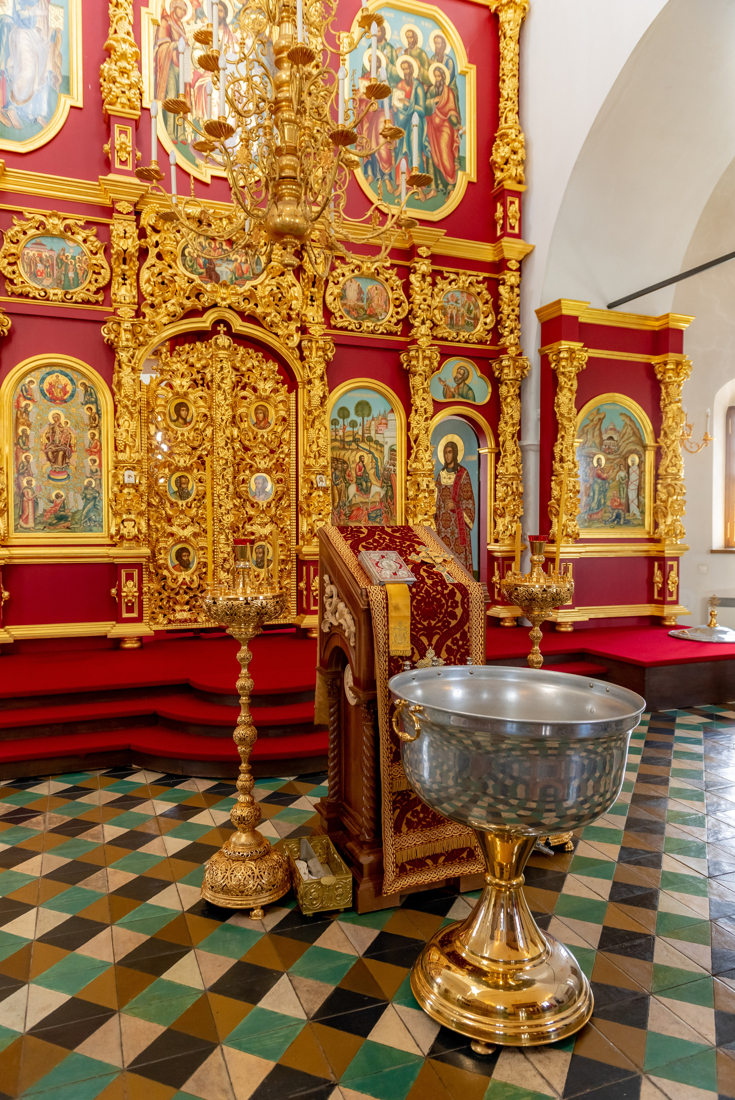 Крещение в храме Новый Иерусалим. Станислав Тюрин Фотограф Москва. Индивидуальные и семейные фотосессии;