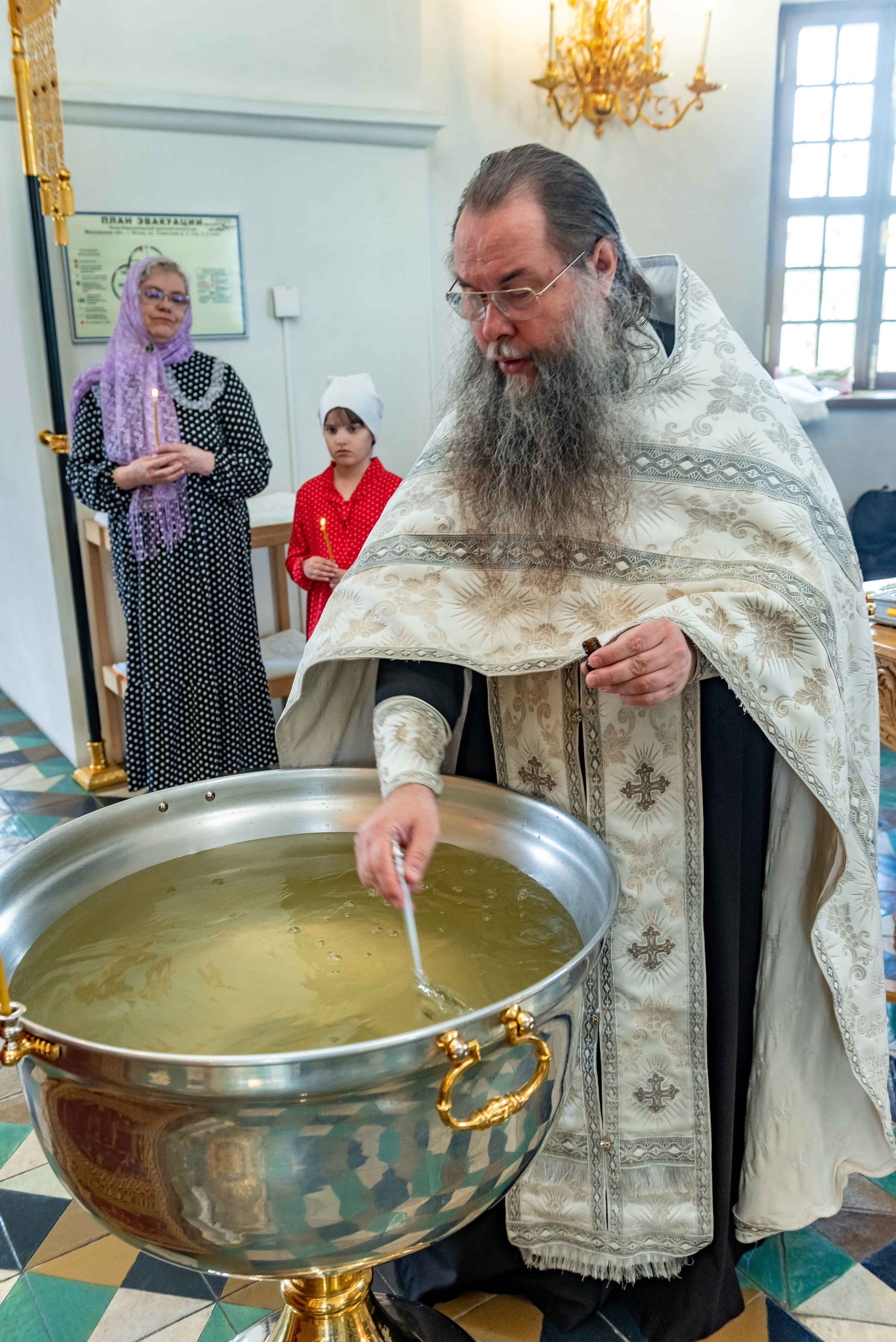 Крещение в храме Новый Иерусалим. Станислав Тюрин Фотограф Москва. Индивидуальные и семейные фотосессии;