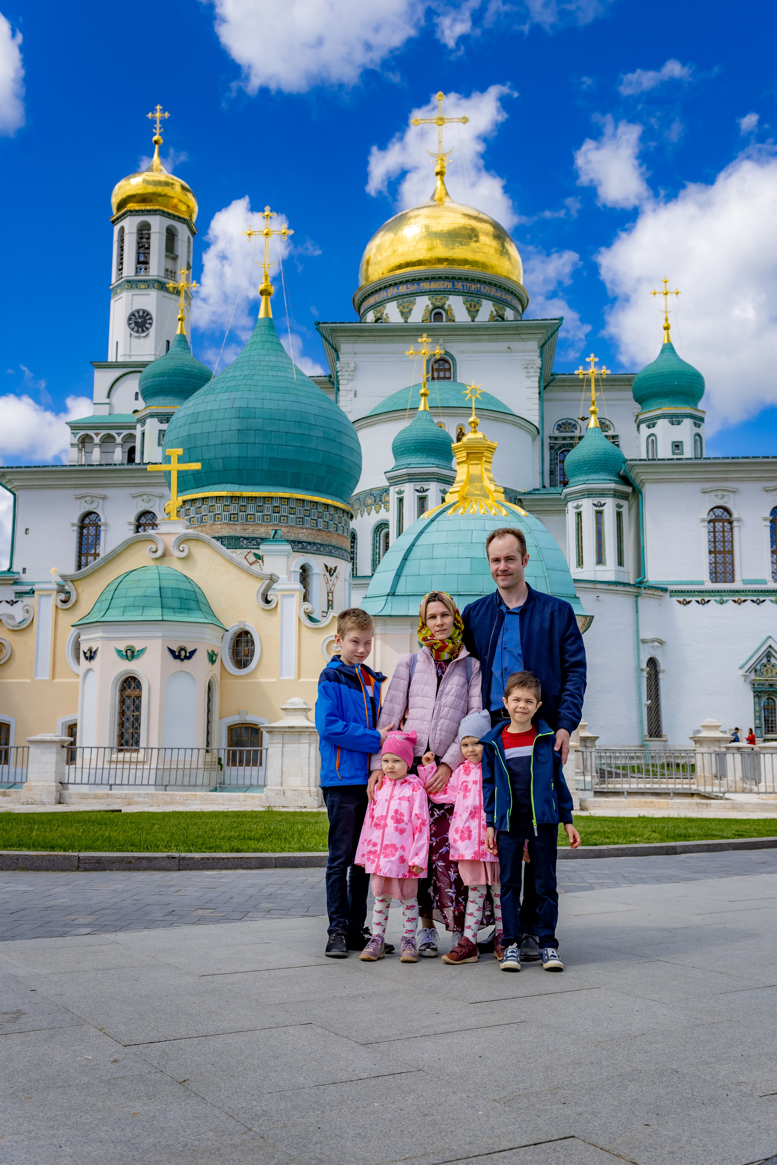Крещение в храме Новый Иерусалим. Станислав Тюрин Фотограф Москва. Индивидуальные и семейные фотосессии;