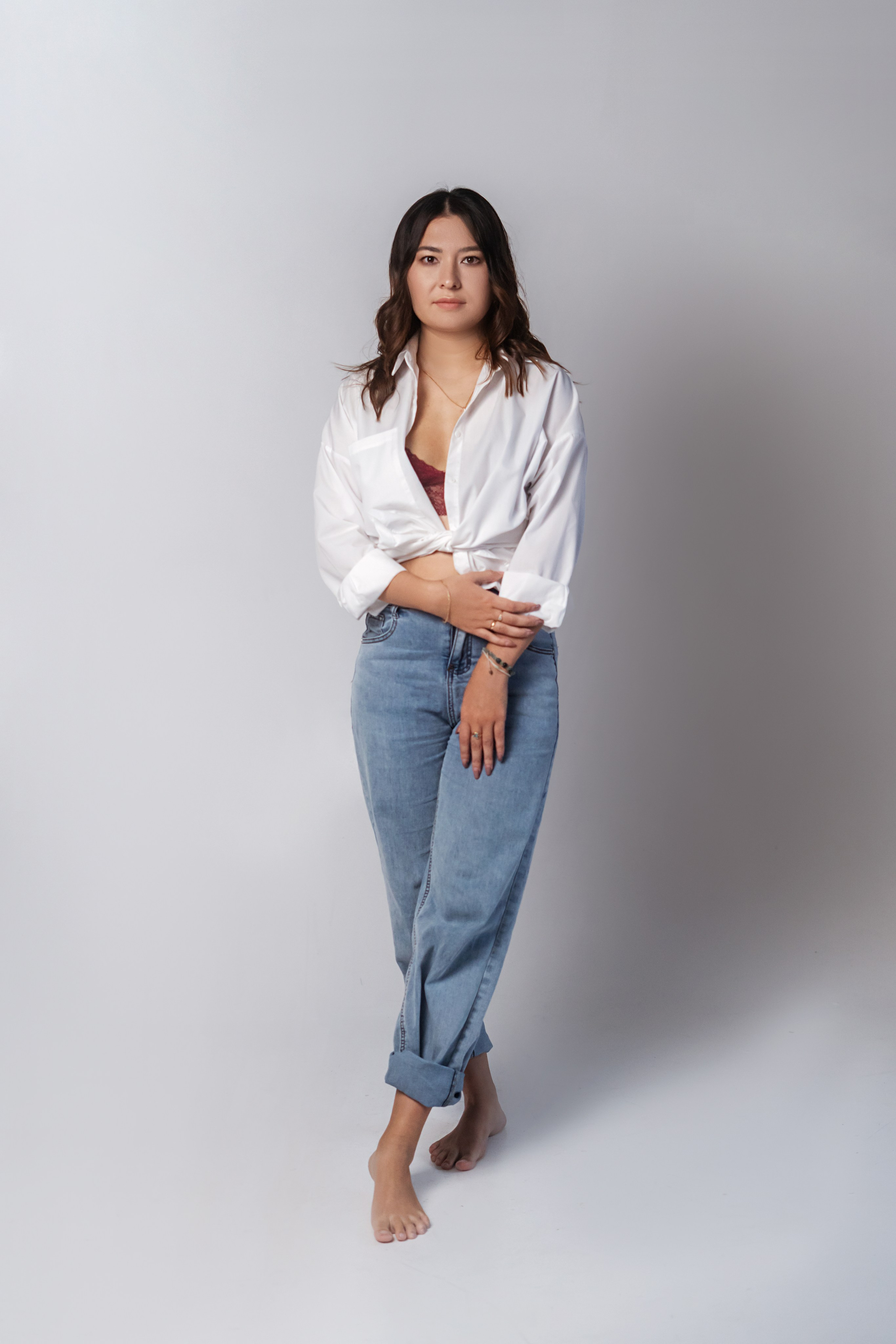 Съемка в студии. Мила Посвит Фотограф новорожденных в Тобольске