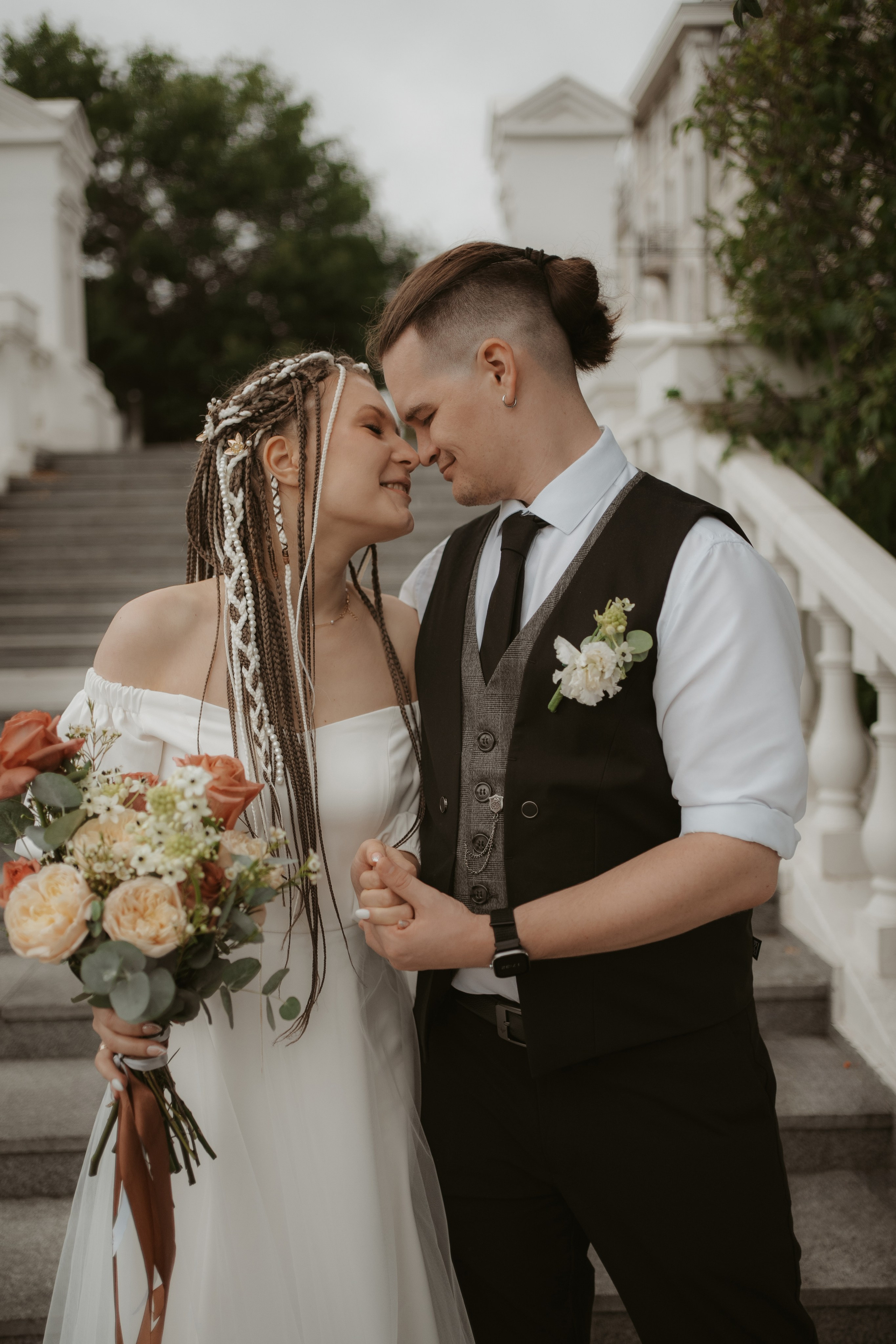 Женя и Рита, свадебная прогулка по Казани. Портретный фотограф в Казани, Красной Поляне и Сочи Анна Кузнецова