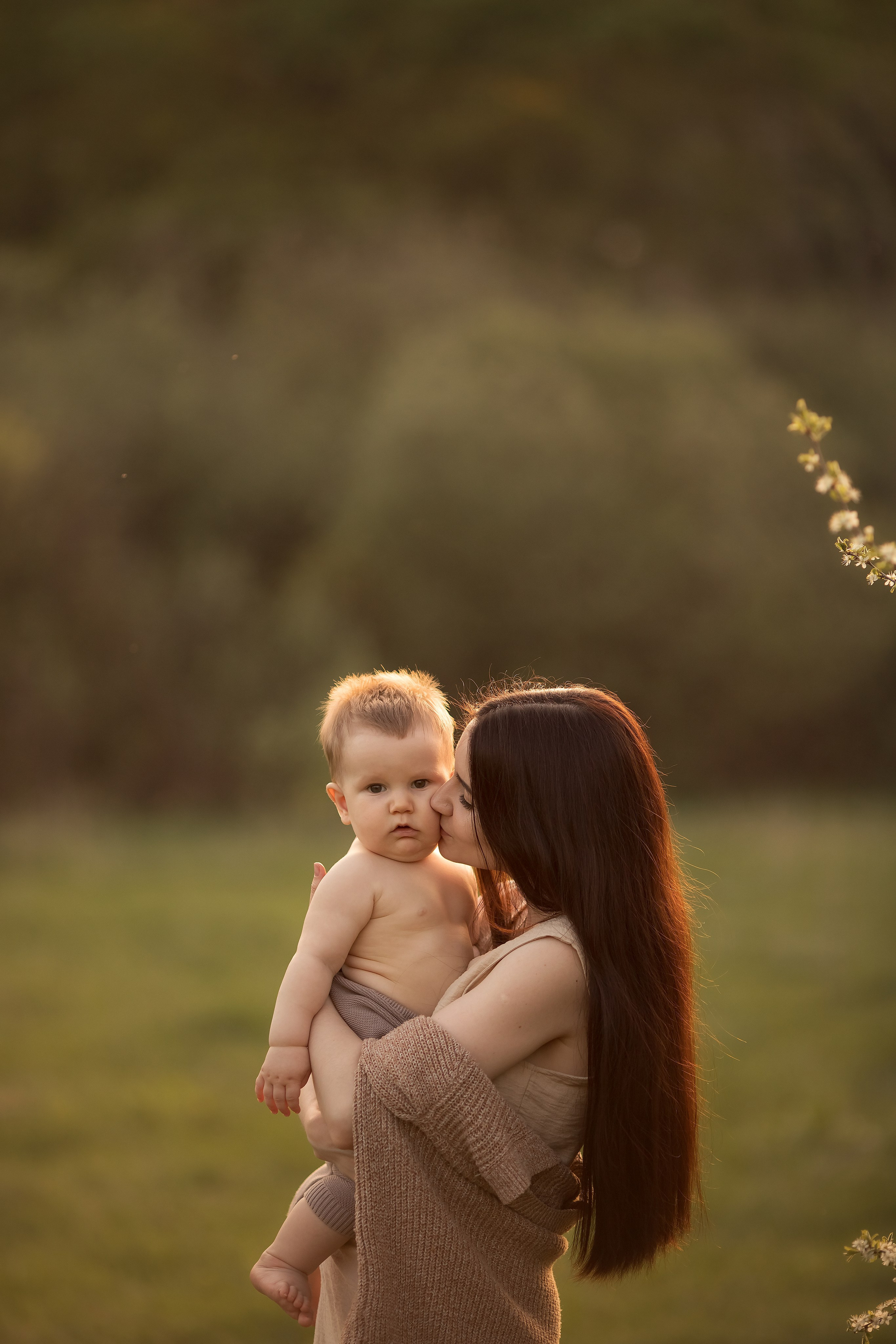 Первая весна. Семейный и детский фотограф в Саратове Полина Коткина