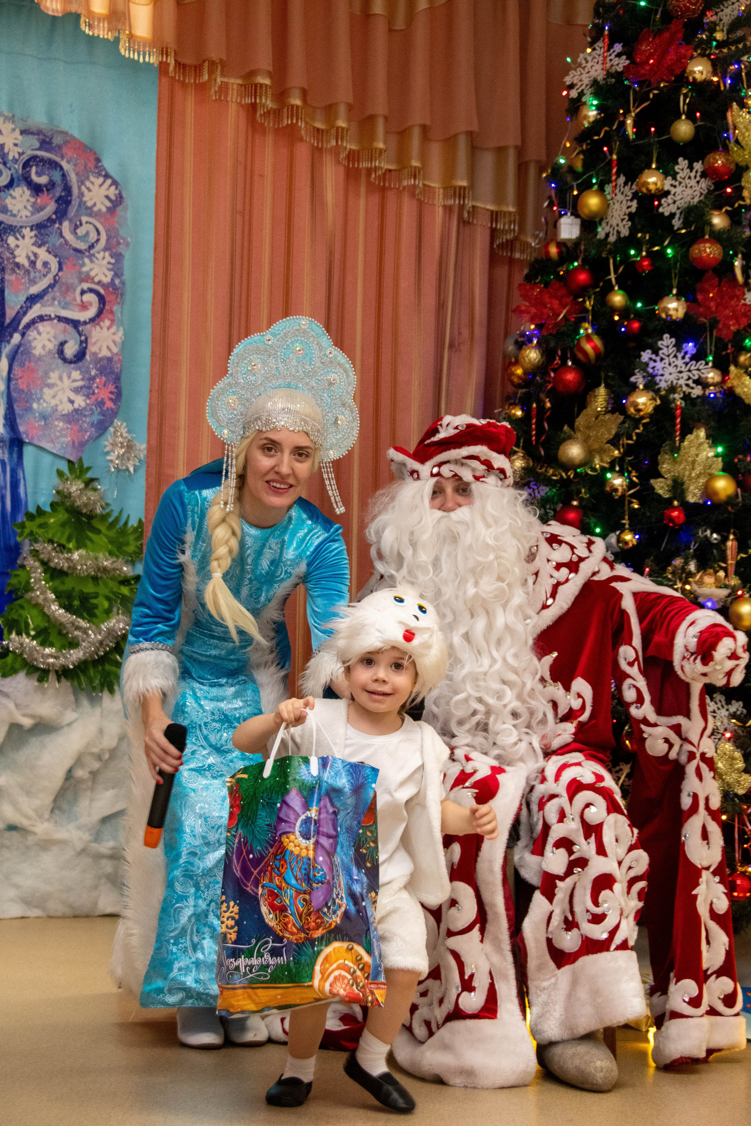 2023 Новый год. Акварель, Первомайка. Репортажный и детский фотограф в Новосибирске