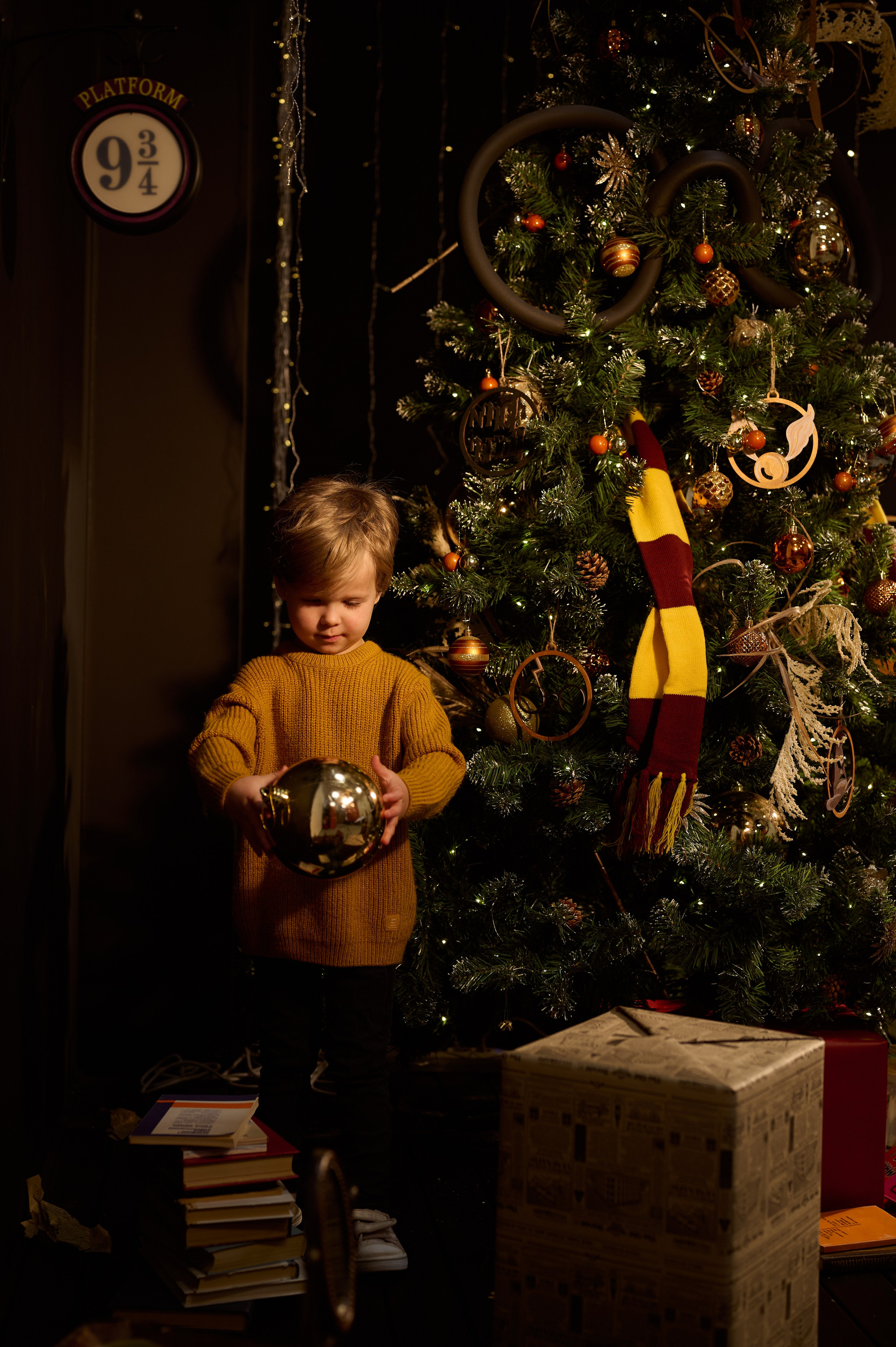 Сказочная новогодняя Фотосессия в Хогвартсе. Миракова Катрин — портретный и семейный фотограф в Москве