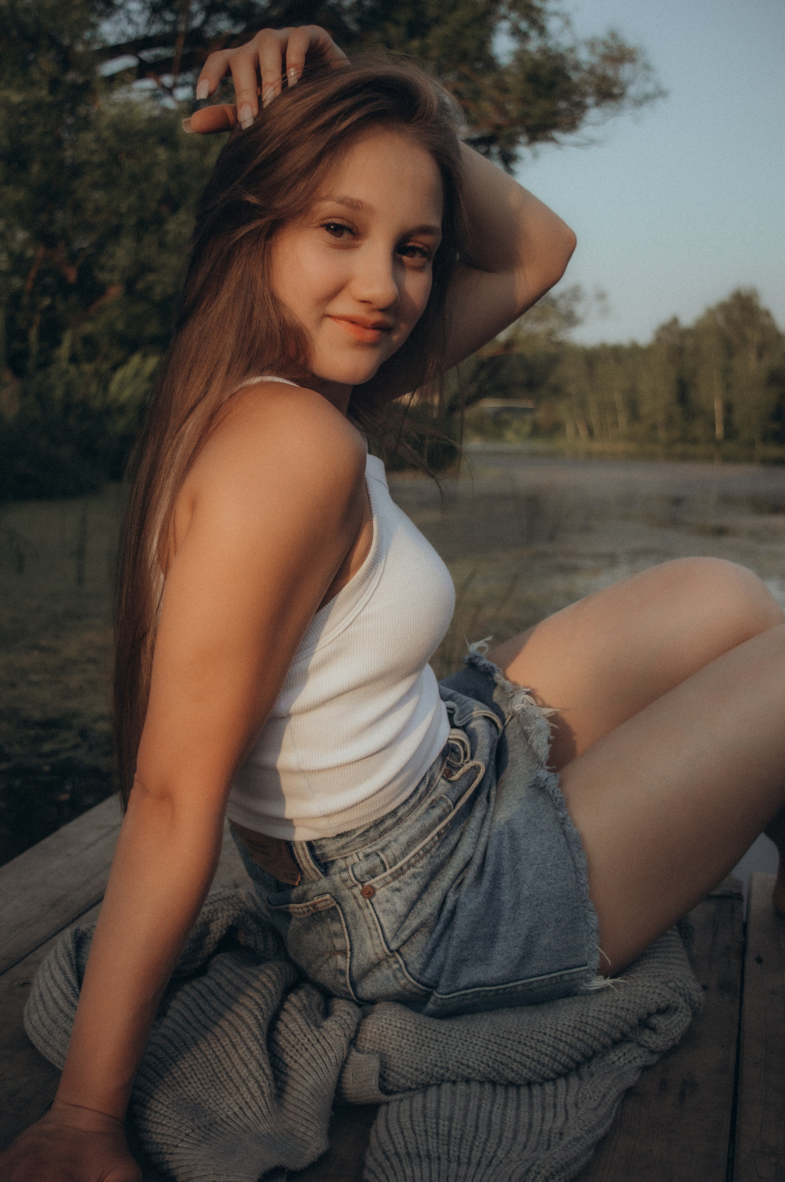 Юля. Летняя фотосессия на природе. Юлия Левада Семейный и женский фотограф