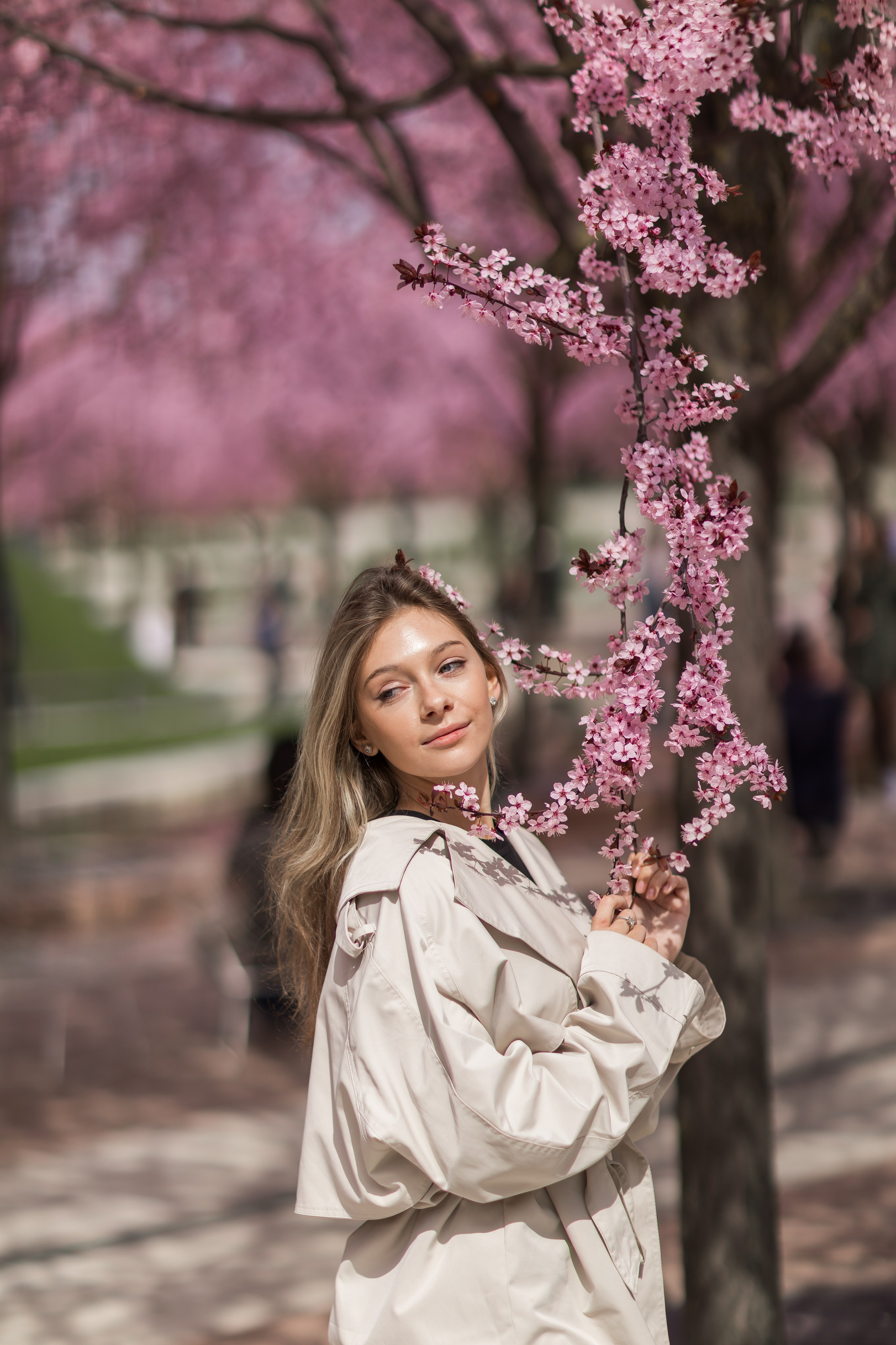 Слива Нигра в парке Галицкого. Семейный и детский фотограф Краснодар Валерия Власенко