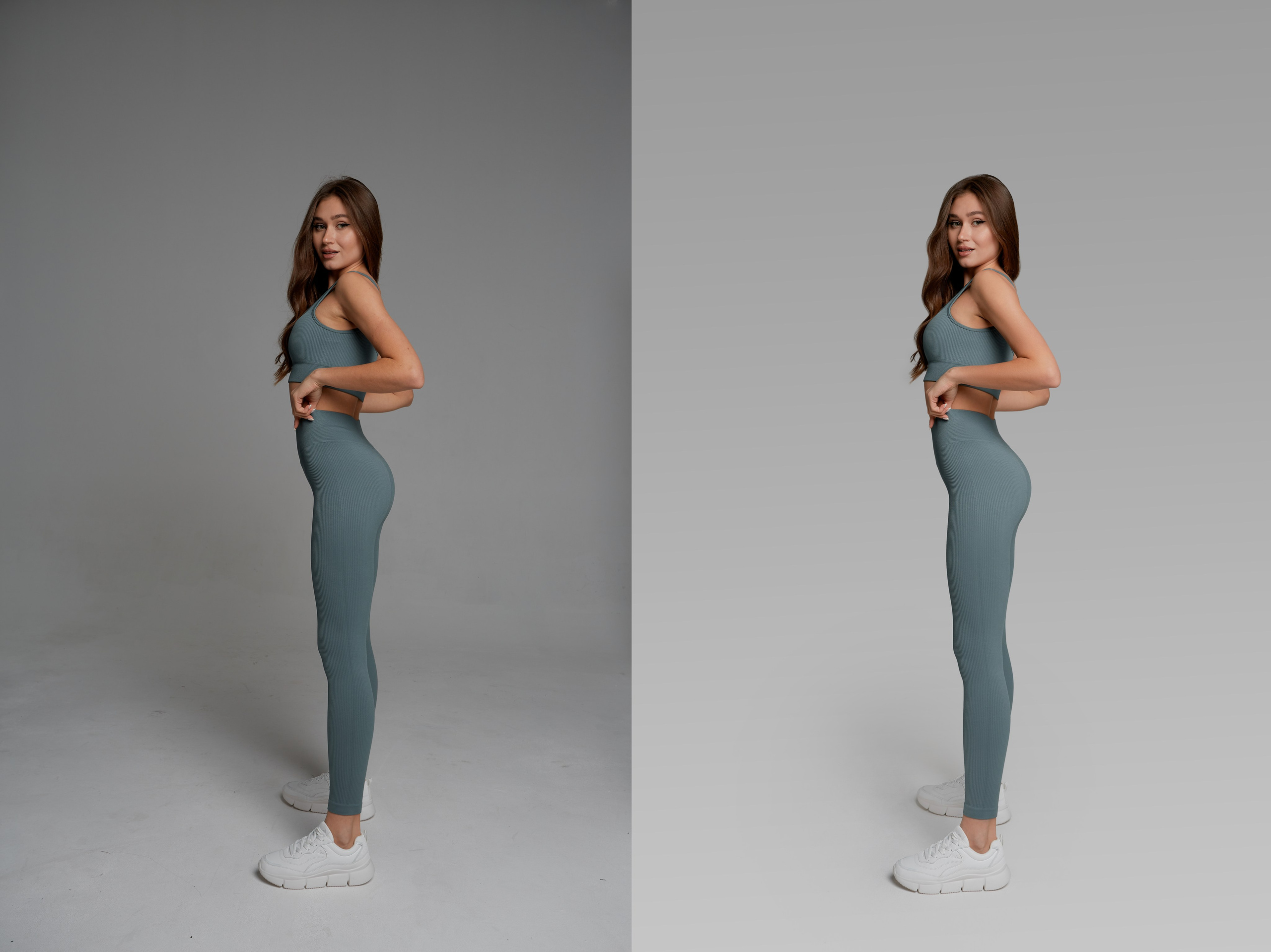 Ретушь портретов для рекламы спортивной одежды — динамика и стиль! | Студия SVITHART