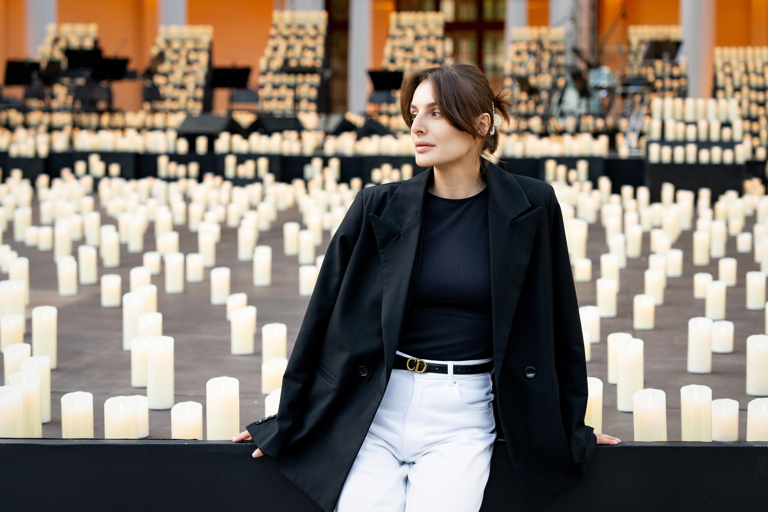 Симфонический оркестр Lumisfera при свечах. Фотограф Никита Комаров