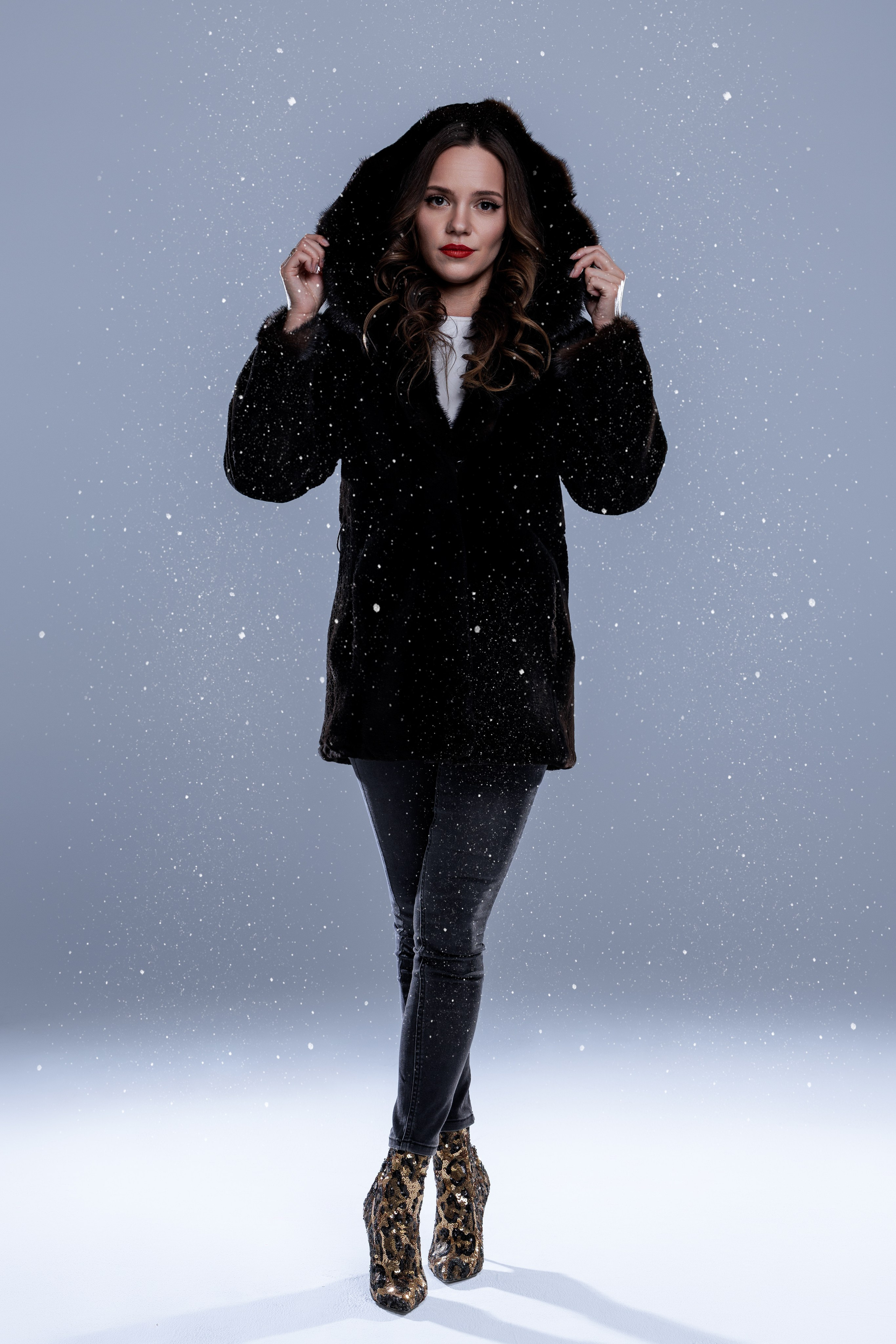 Студийная съемка. Трофимова Ольга, портретный фотограф