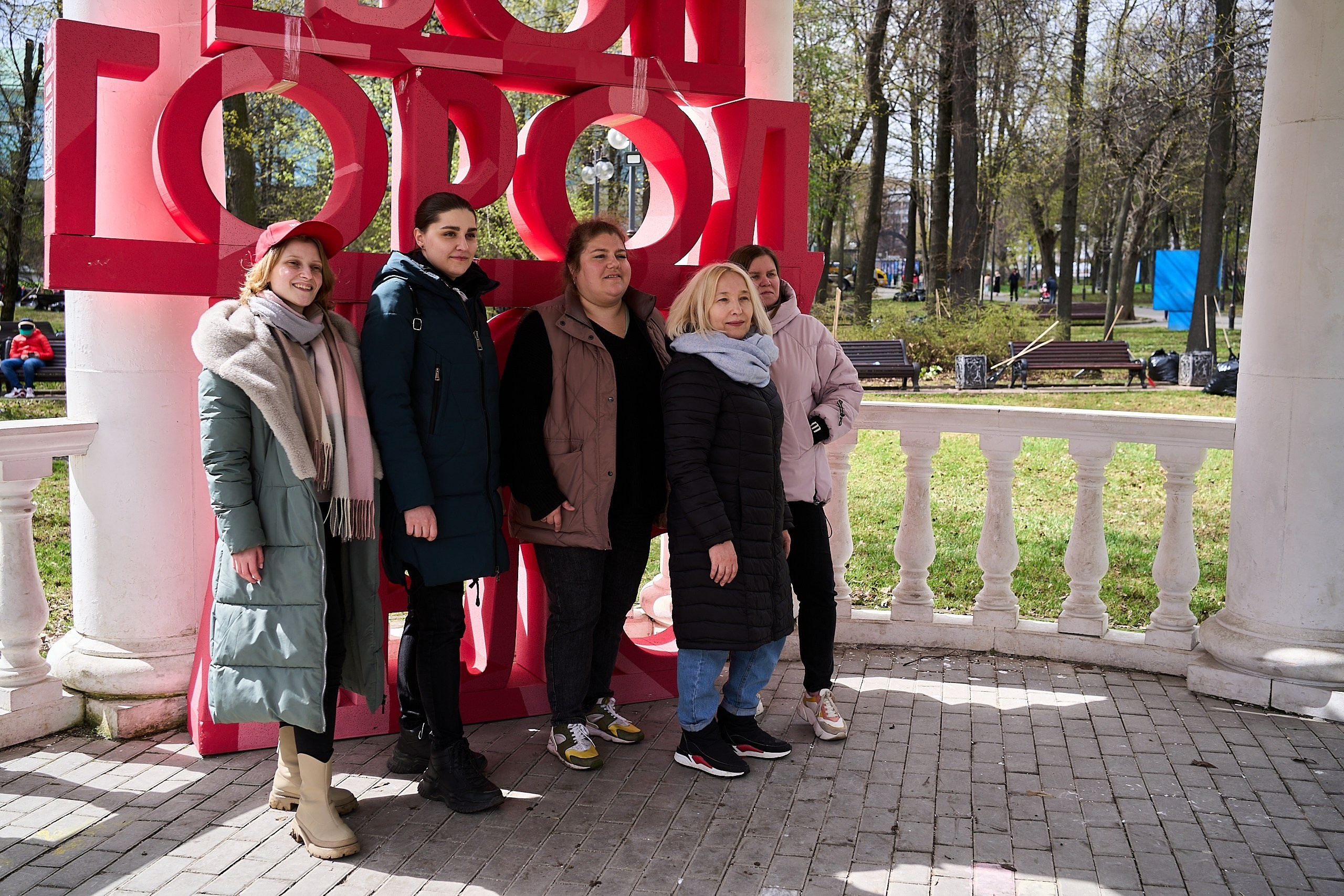 Субботник у Управления делами Мэра и Правительства Москвы. Фотограф и Видеограф в Москве. Олег Корушев