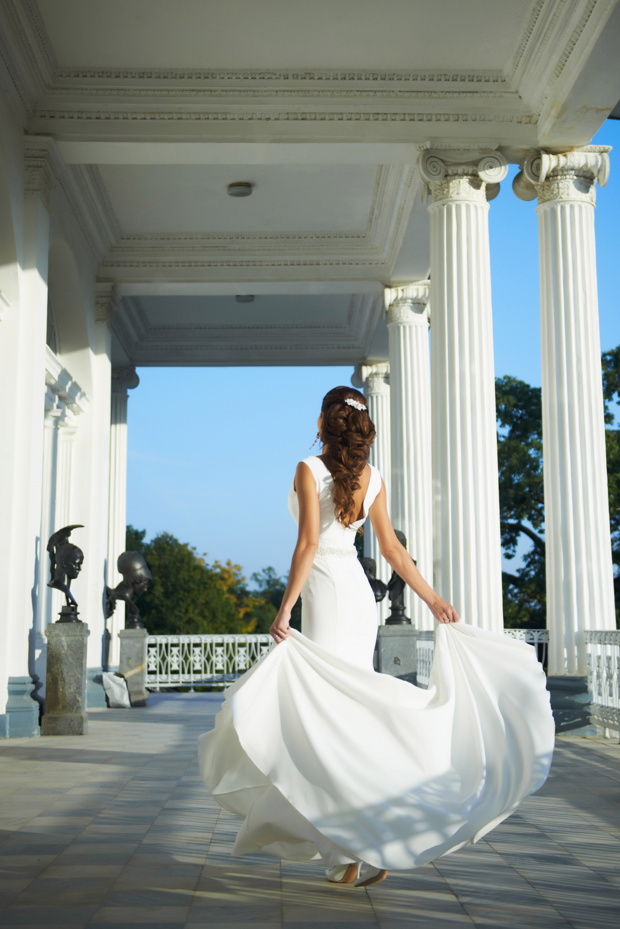 Максим и Наталья (свадебная фотосессия в Пушкине в Екатерининском парке). Портретный, семейный и свадебный фотограф в Санкт-Петербурге и в Пушкине Ширяев Денис