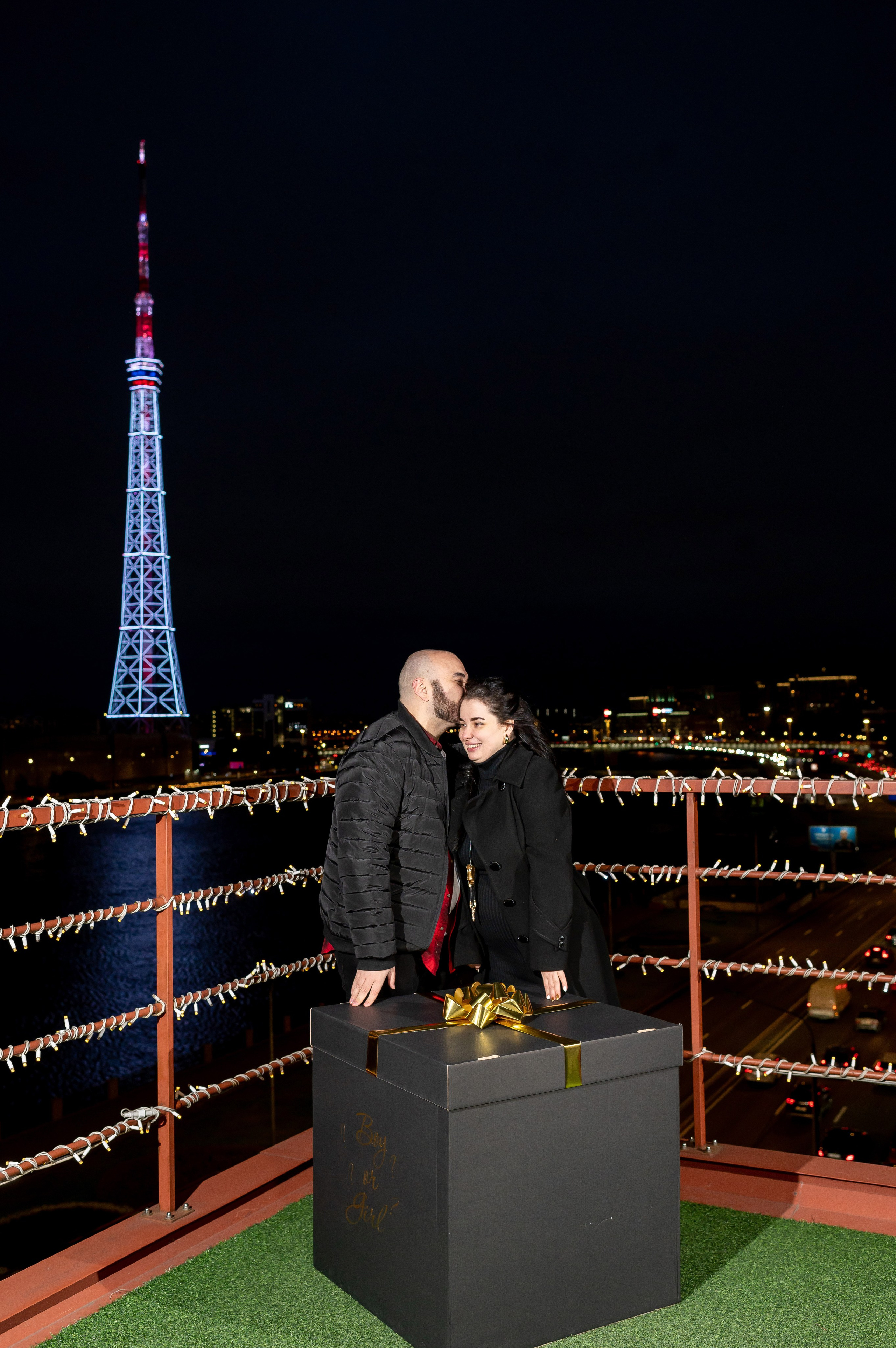 Гендер-пати на крыше Питера. Портретный, семейный и свадебный фотограф в Санкт-Петербурге и в Пушкине Ширяев Денис