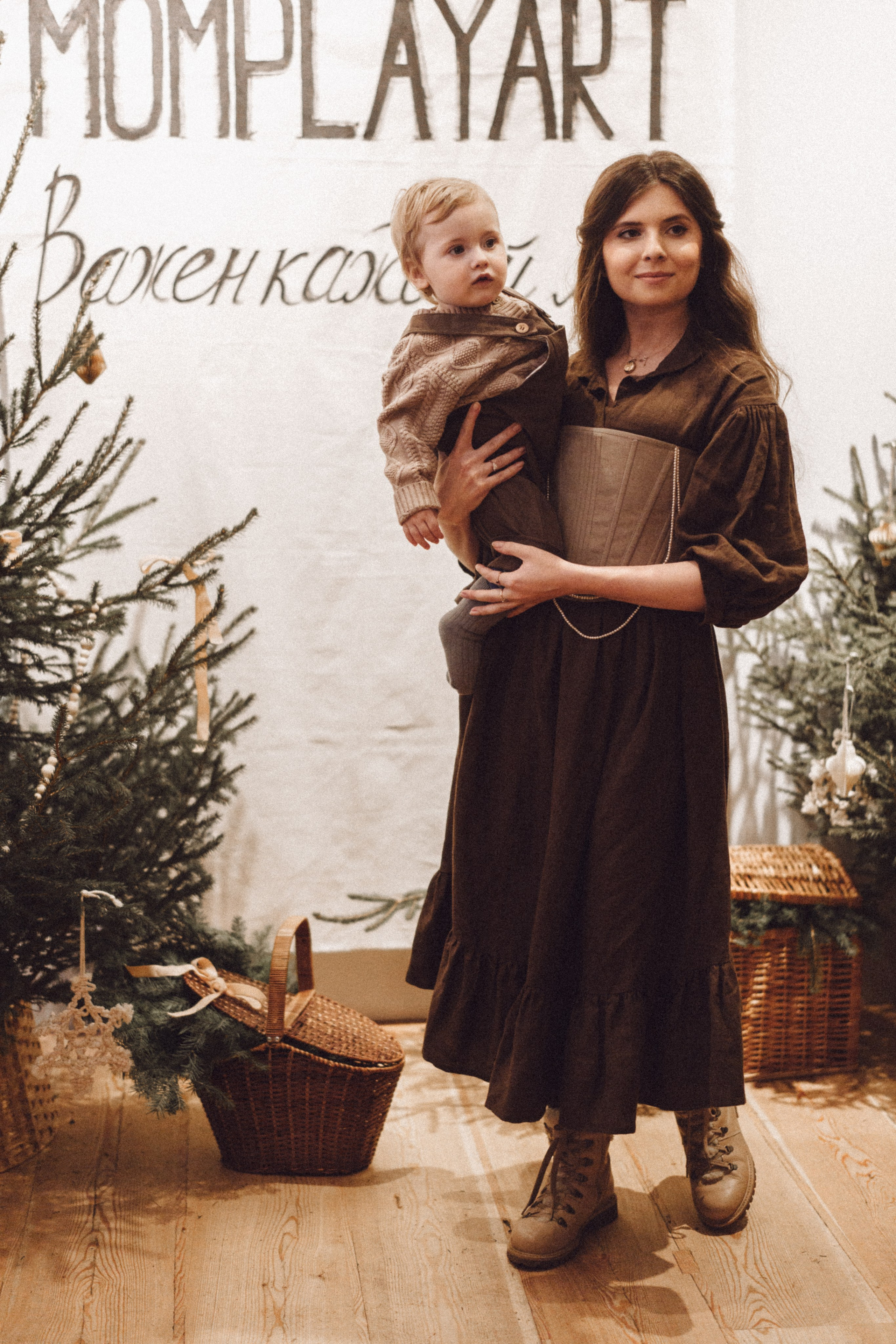 Новогодняя сказка в Momplayart. Семейный и детский фотограф и видеограф в Москве, Серпухове и Тарусе Валерия Сорокина