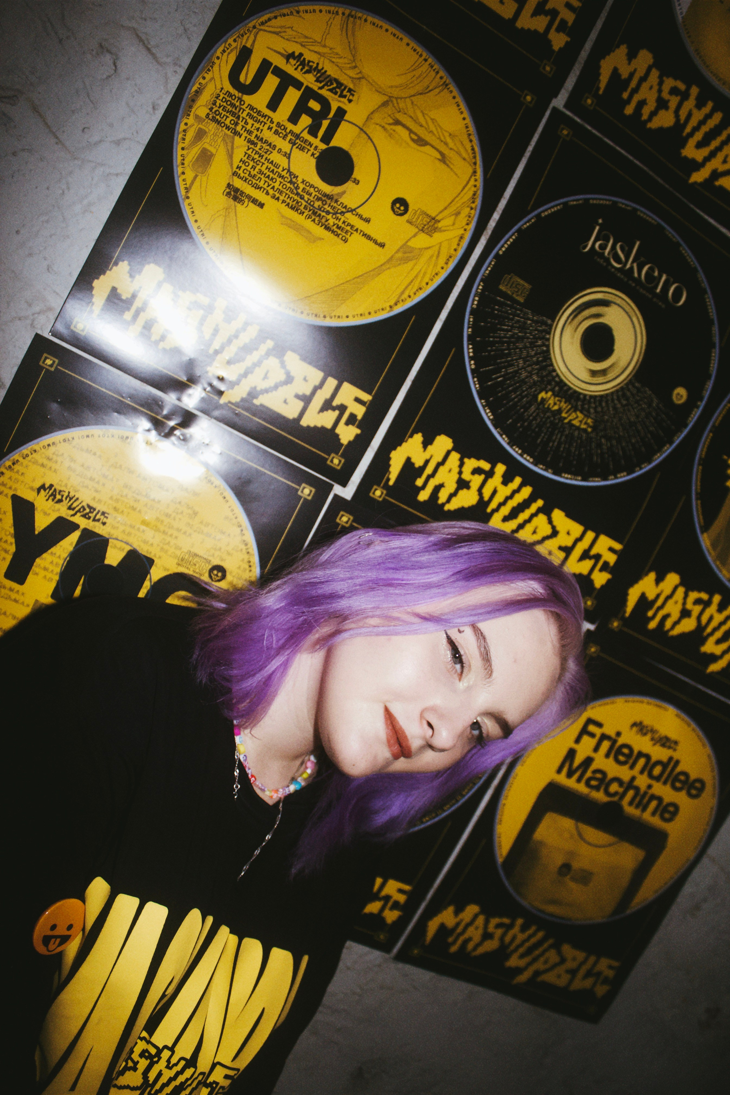 Съемка мерча MASHUPBLE. Концертный и портретный фотограф в Москве Соня Спросонья