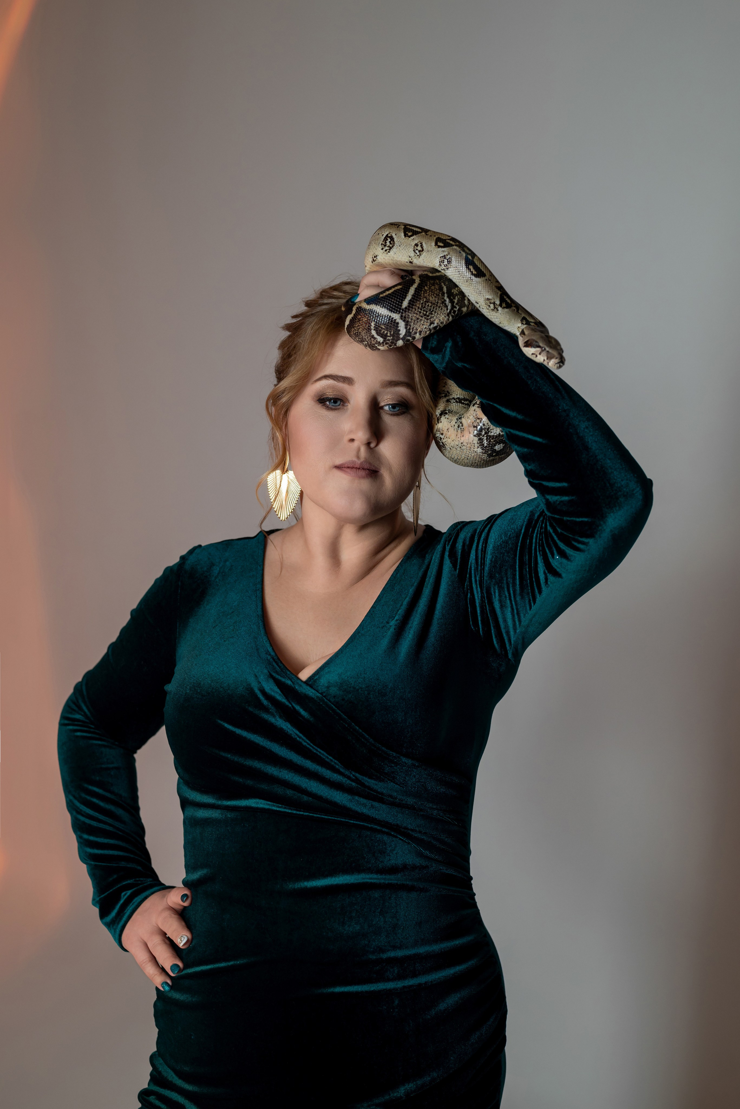 Фотопроект со змеёй 2025 г. Фотограф в городе Салават