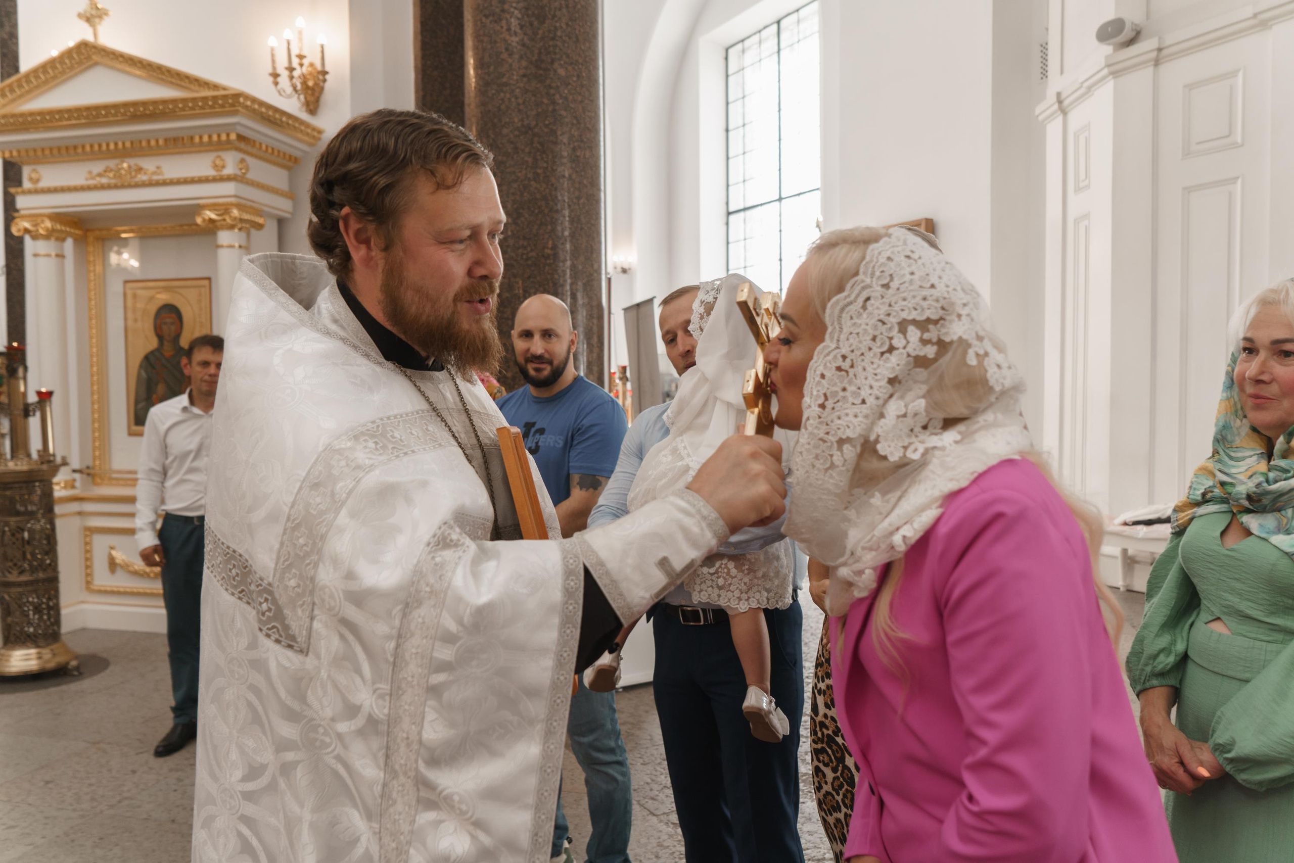 Софийский собор в г. Пушкин, крещение Евы. Контент- фотограф, рилсмейкер в Санкт- Петербурге Елена Грие