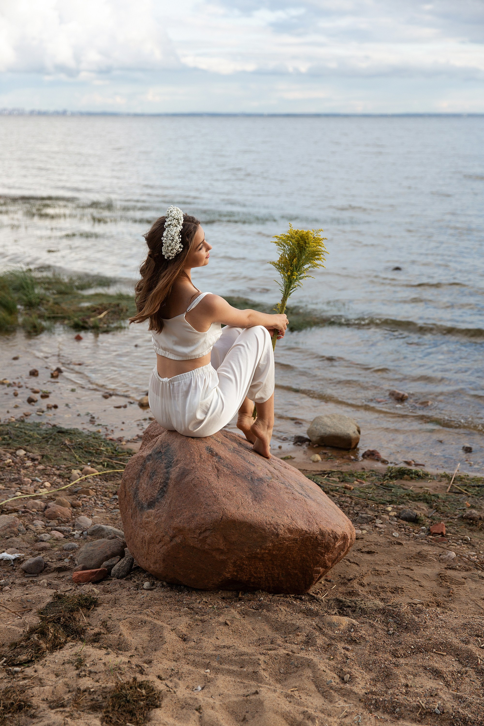Девичник на заливе. Свадебный и портретный фотограф в Санкт-Петербурге Надежда Чечулина