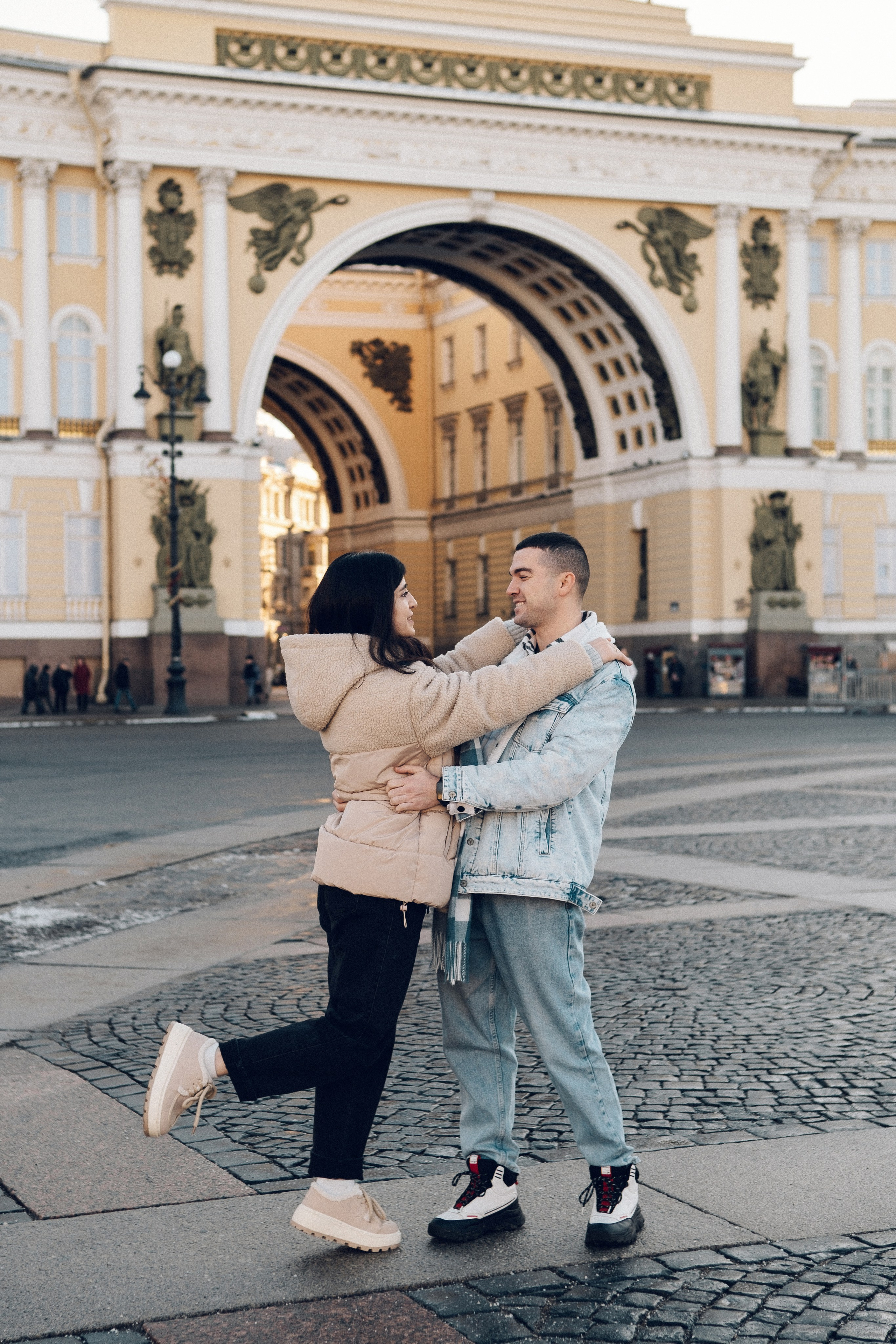 От Дворцовой к Исаакиевскому (зима). Фотограф в Санкт-Петербурге Кристина Брянская